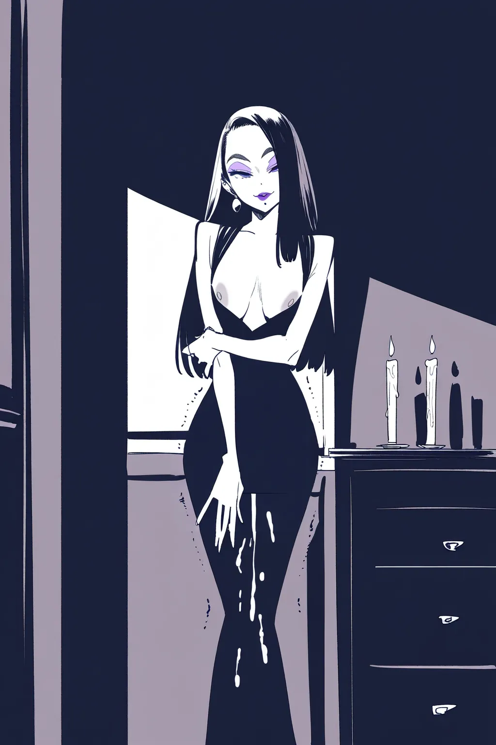 SUCCUBUS WORLD page 27 - nakadashi stockings hentai manga - read online free