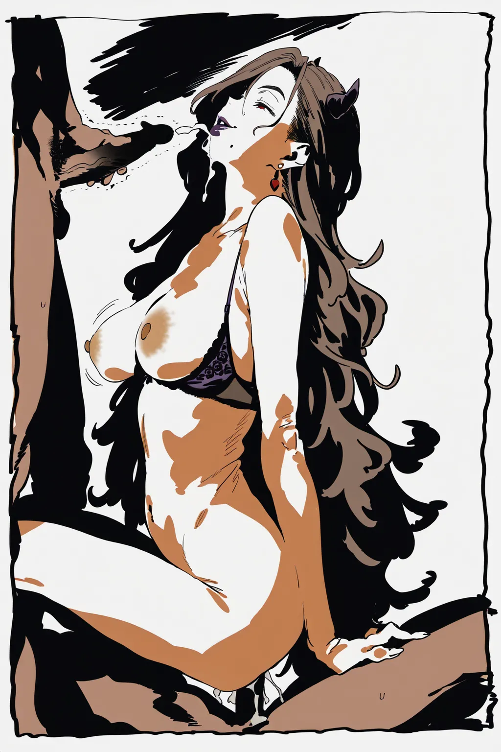 SUCCUBUS WORLD page 275 - nakadashi stockings hentai manga - read online free