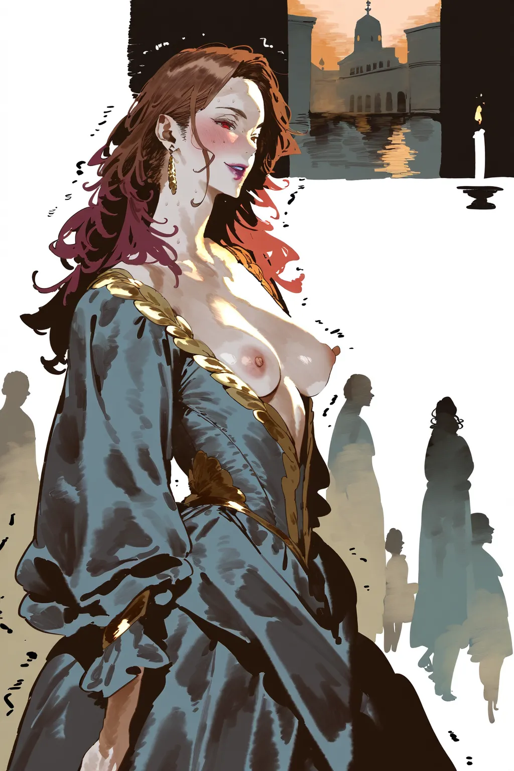 SUCCUBUS WORLD page 337 - nakadashi stockings hentai manga - read online free