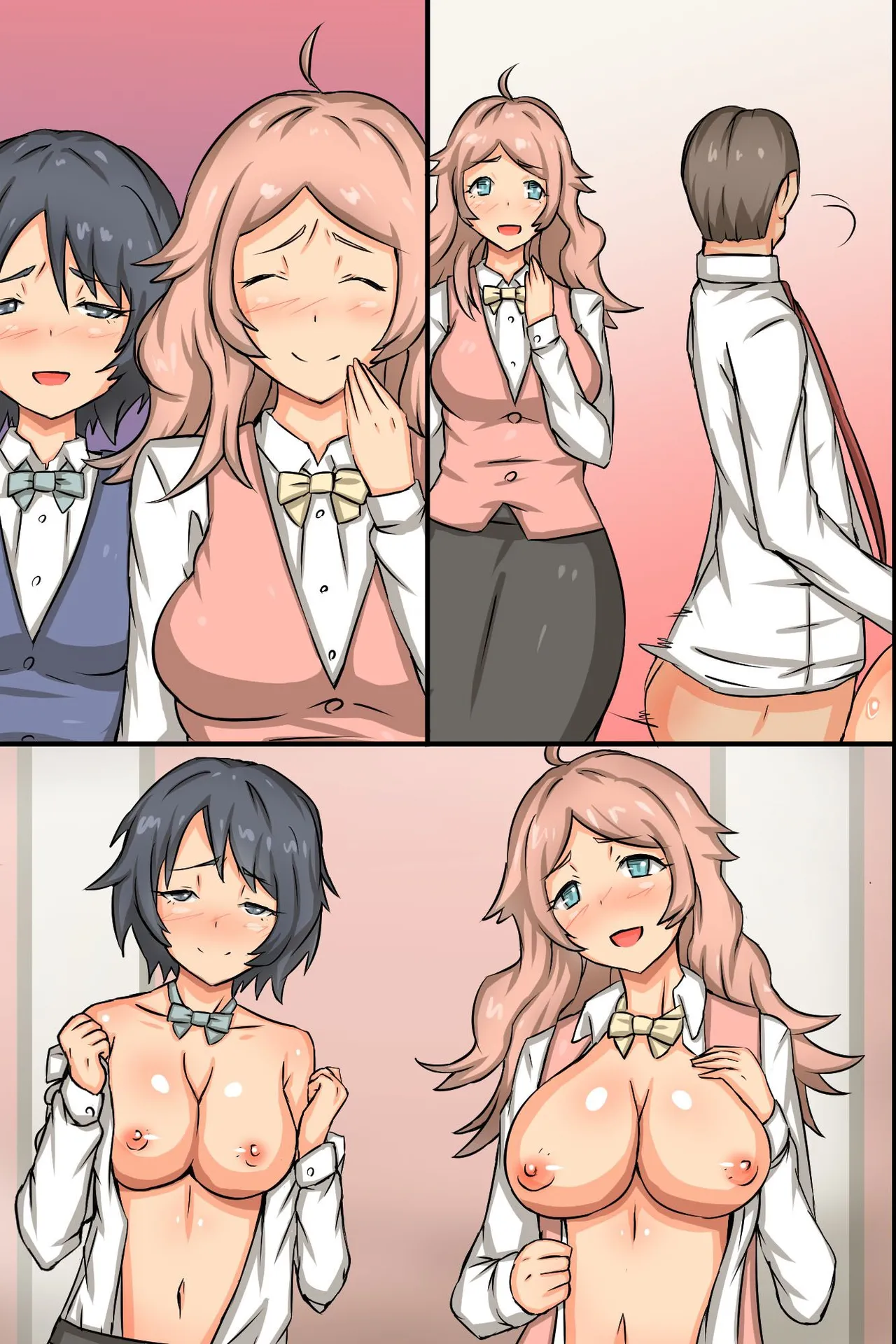 Bitch OL to Mainichi Ecchi Shimakuri Harem Office page 89 original parody - business suit group hentai manga - read online free