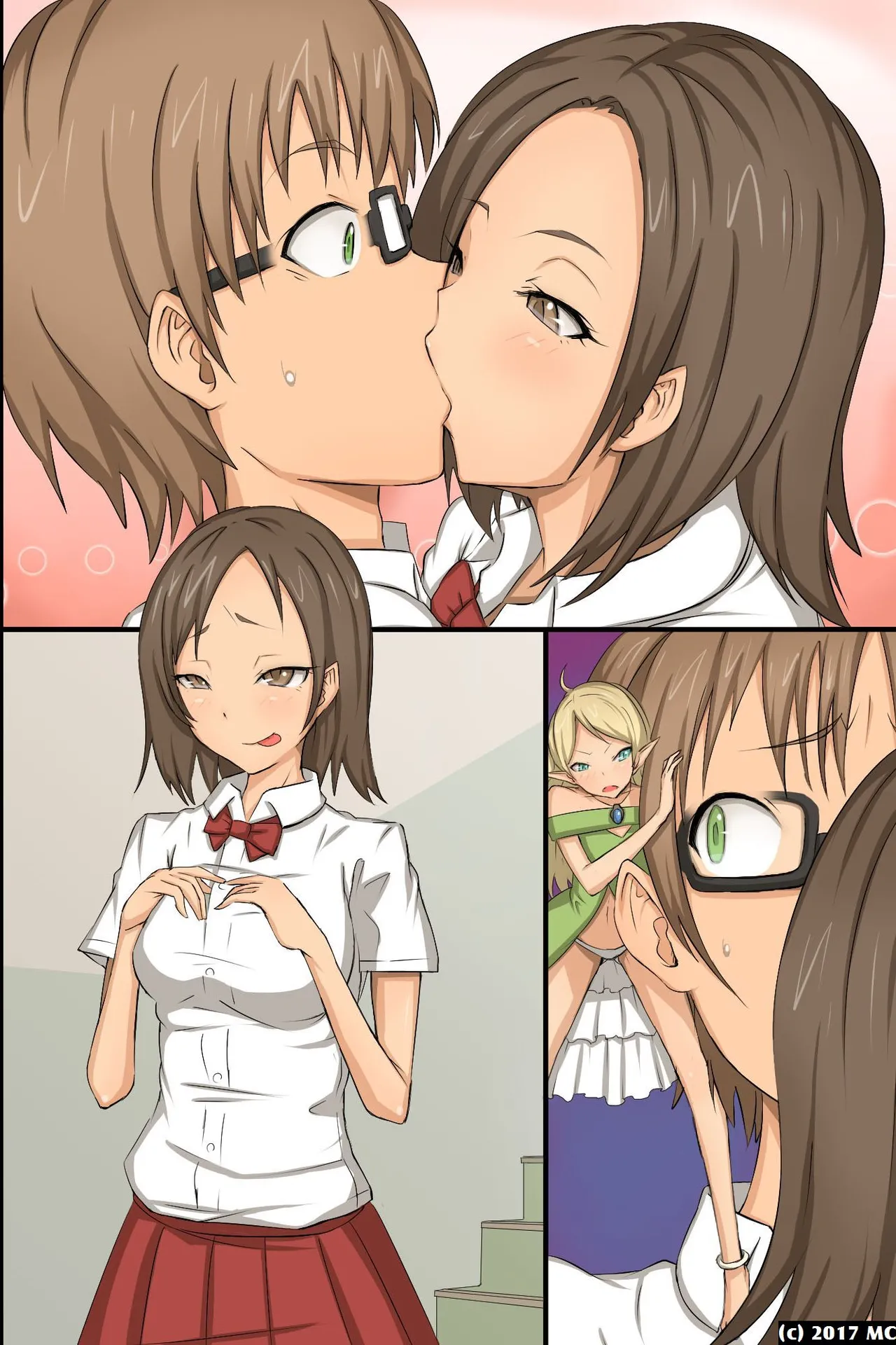 Inran Succubus ga Boku no Mawari no Onna-tachi ni Toritsuita!? Suki na Ano Ko mo! Zenin Hatsujou shite Yuuwaku shite Kuru Sekai! page 64 original parody - sole male harem hentai manga - read online free