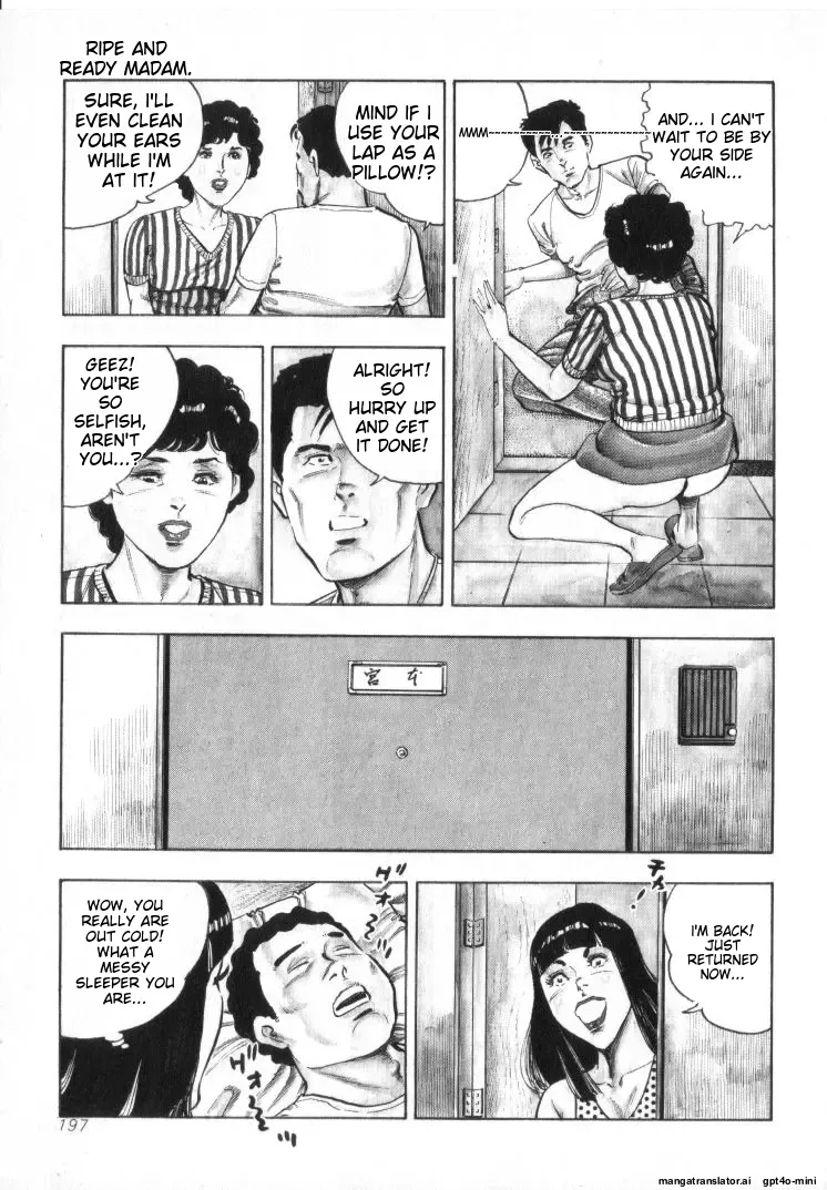 Kanjuku Fujin page 199 original parody - rough translation milf hentai manga - read online free