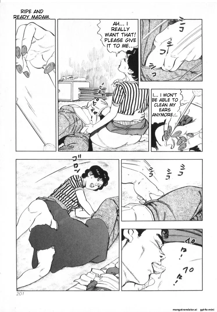 Kanjuku Fujin page 203 original parody - rough translation milf hentai manga - read online free