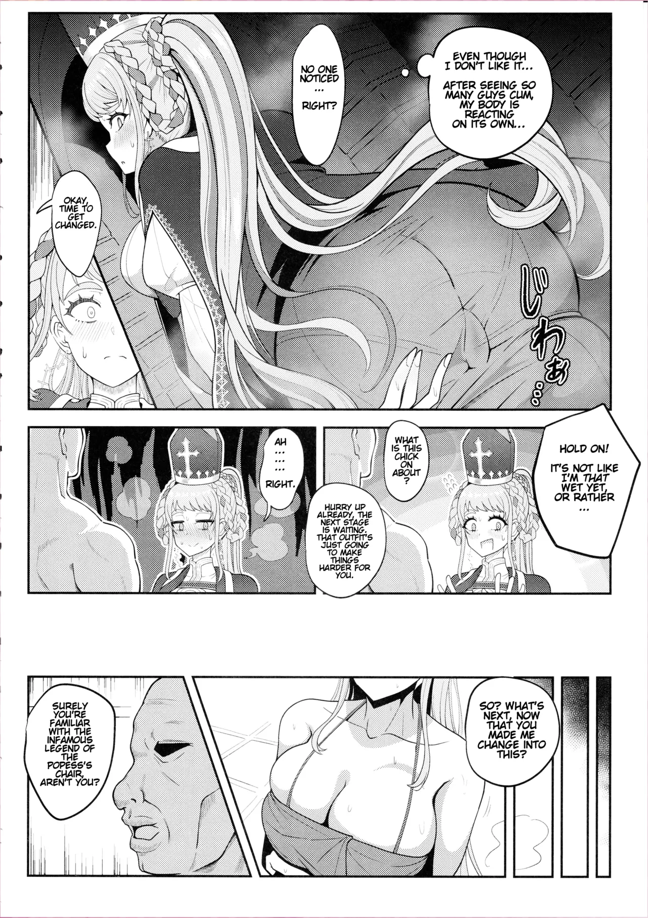 Johanna Hard page 14 featuring popess johanna fate grand order parody - big breasts nun hentai manga - read online free