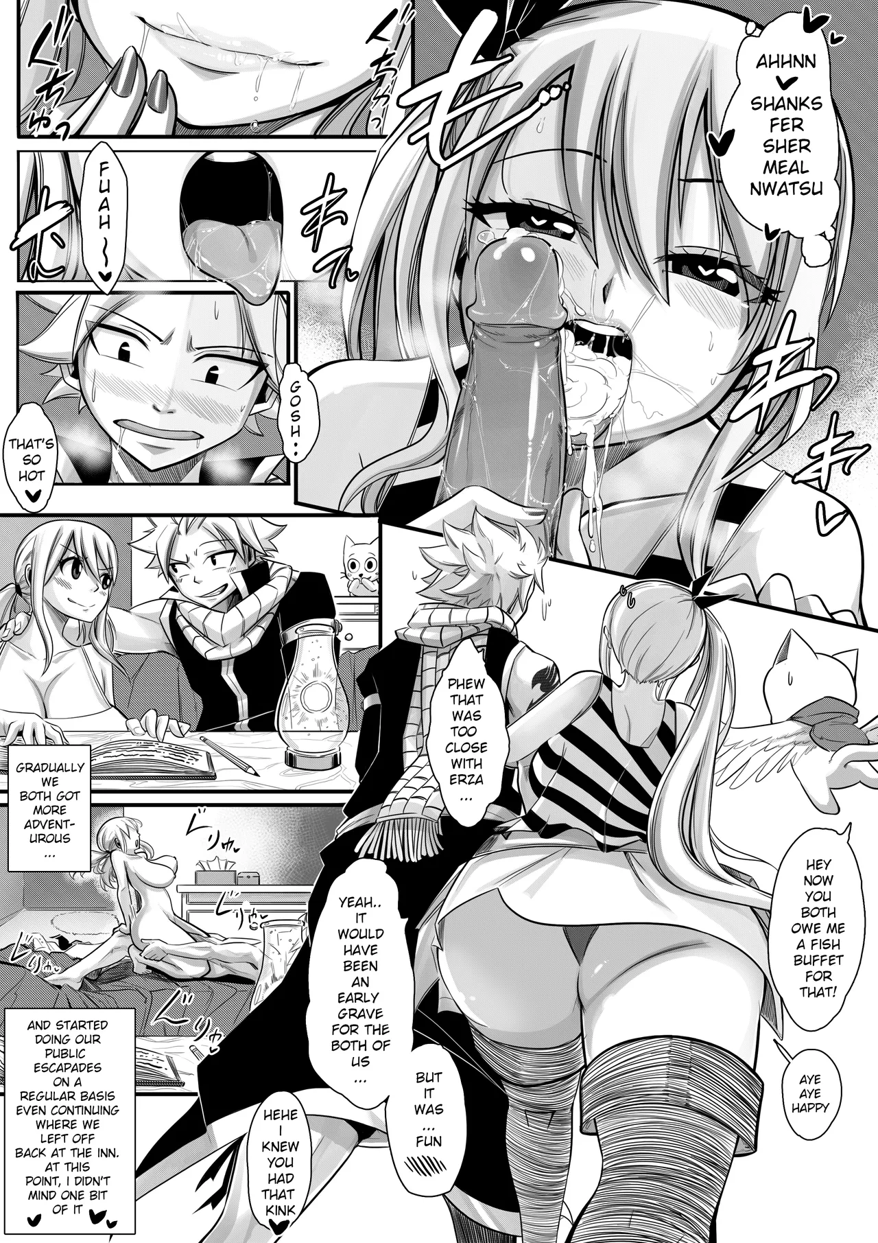 Fairy Heat 2 Doujin page 15 featuring natsu dragneel fairy tail parody - sole female sole male hentai manga - read online free