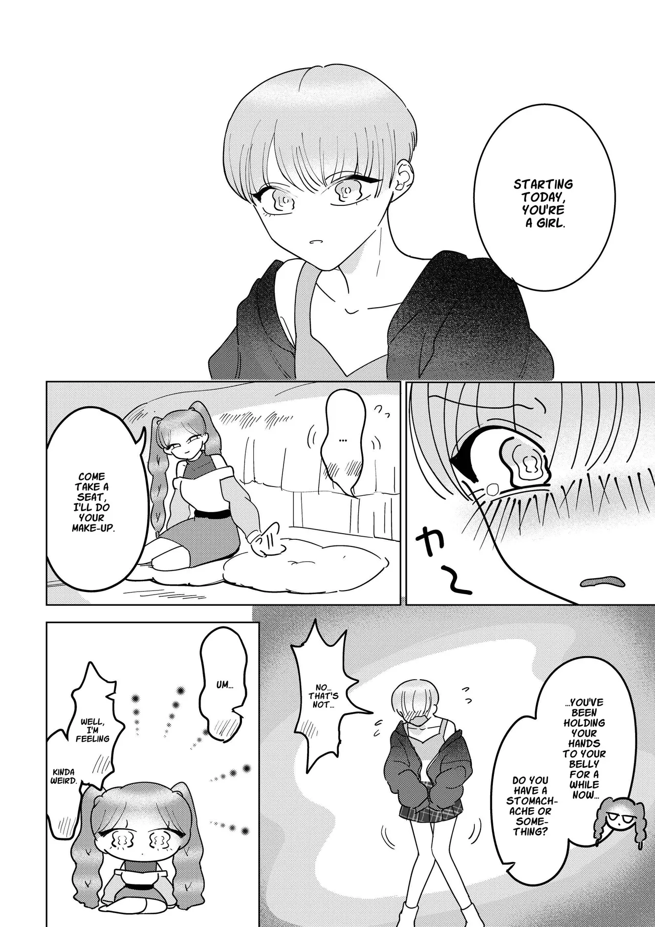 [Teriyaki Sasami Donburi (Teriyaki Sasami)] Kyou kara Onnanoko ~Pink Blue~ | Starting Today, You’re a Girl Pink×Blue [Englih] [星ニール] [Digital] page 13 original parody - sole female sole male hentai manga - read online free