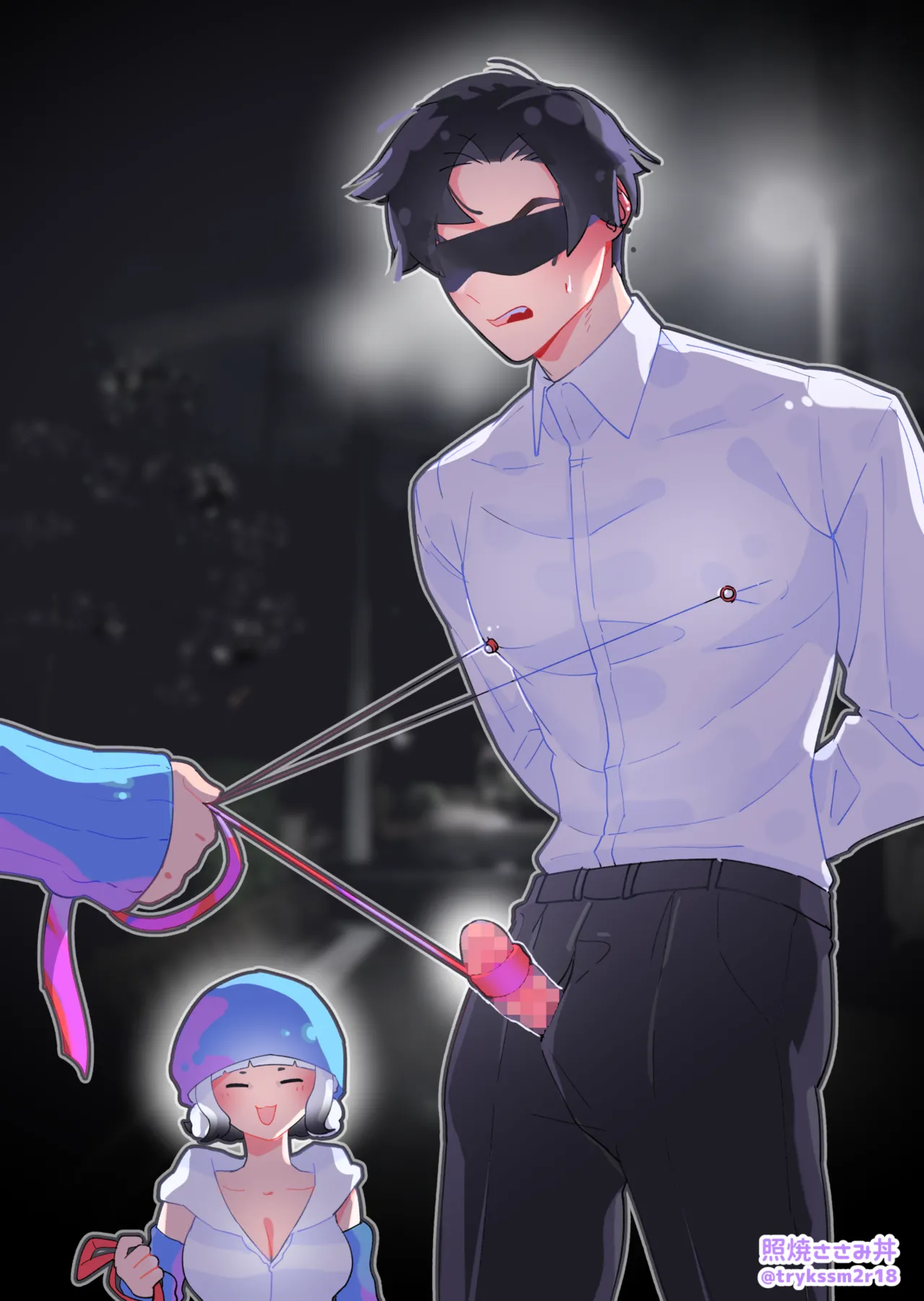 Female x Male Illustrations page 38 original parody - business suit futanari hentai manga - read online free