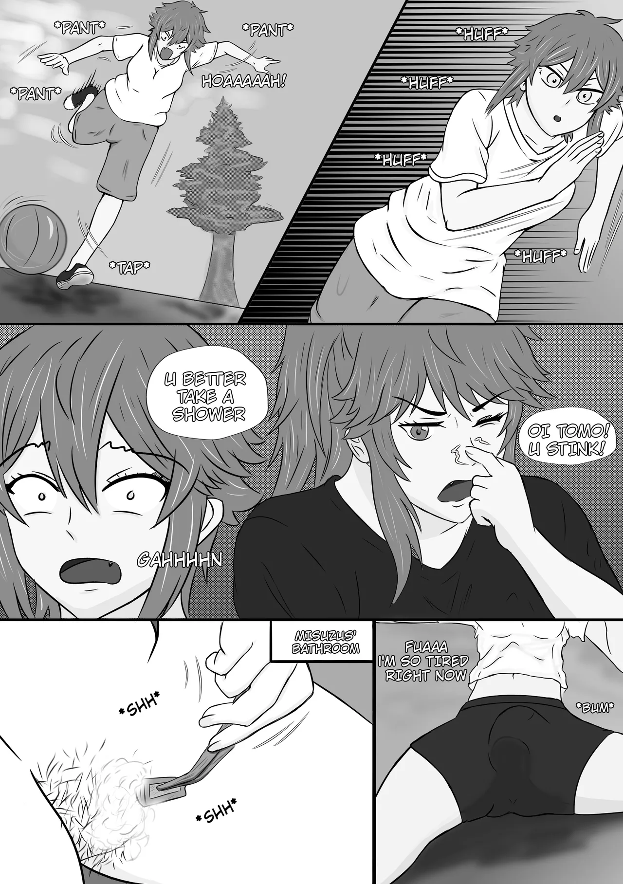 Tomo-chan is... gonna pop my cherry. First Part page 22 featuring misuzu gundou tomo-chan wa onnanoko parody - nakadashi swimsuit hentai manga - read online free