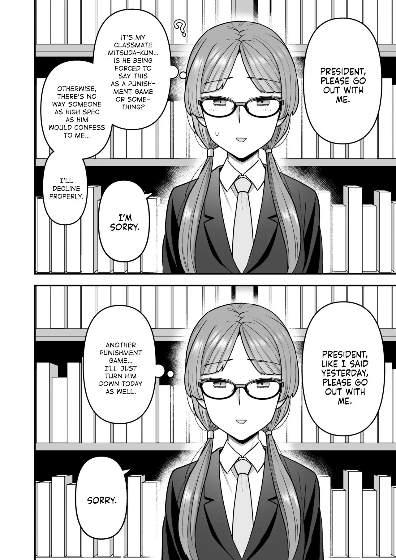 [Sayonara Hornet (Yoshiragi)] Iinchou to Mitsuda-kun Soushuuhen 1 + alpha | The Class President and Mitsuda-kun Compilation 1 + alpha [English] [rez_a] page 40 original parody - sole female sole male hentai manga - read online free