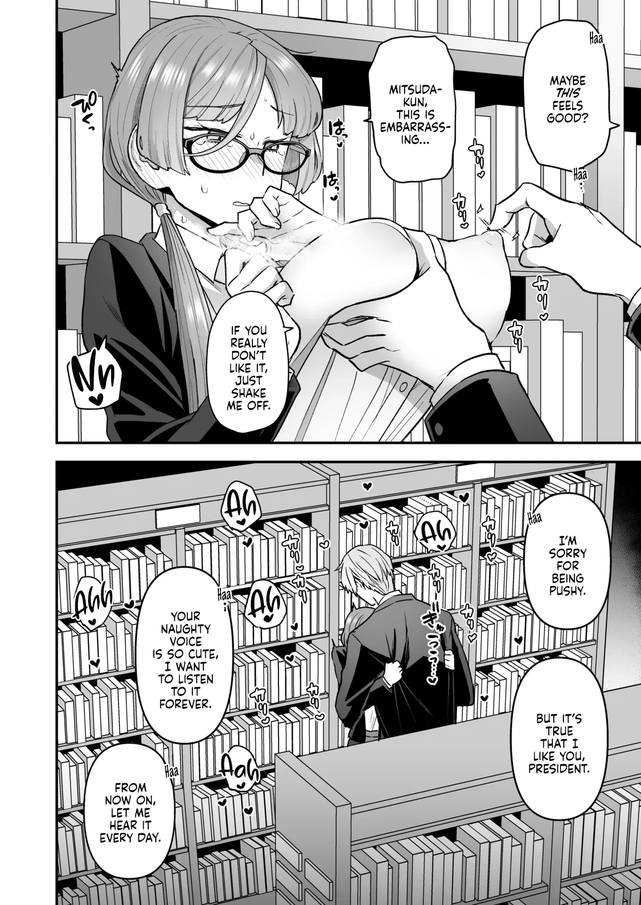 [Sayonara Hornet (Yoshiragi)] Iinchou to Mitsuda-kun Soushuuhen 1 + alpha | The Class President and Mitsuda-kun Compilation 1 + alpha [English] [rez_a] page 44 original parody - sole female sole male hentai manga - read online free