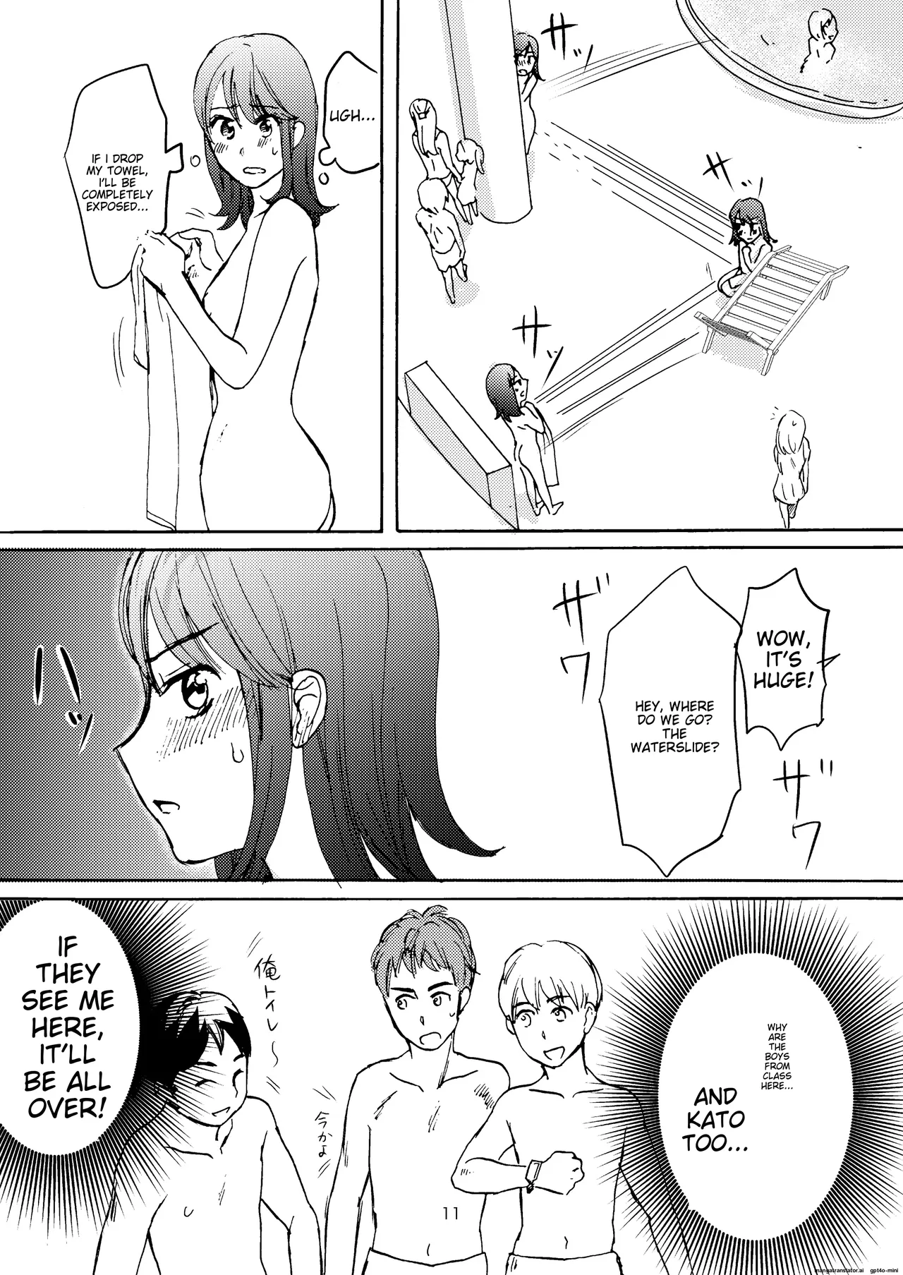 Ai no Onsen Pool | Love Hot Spring Pool page 9 original parody - hairy rough translation hentai manga - read online free