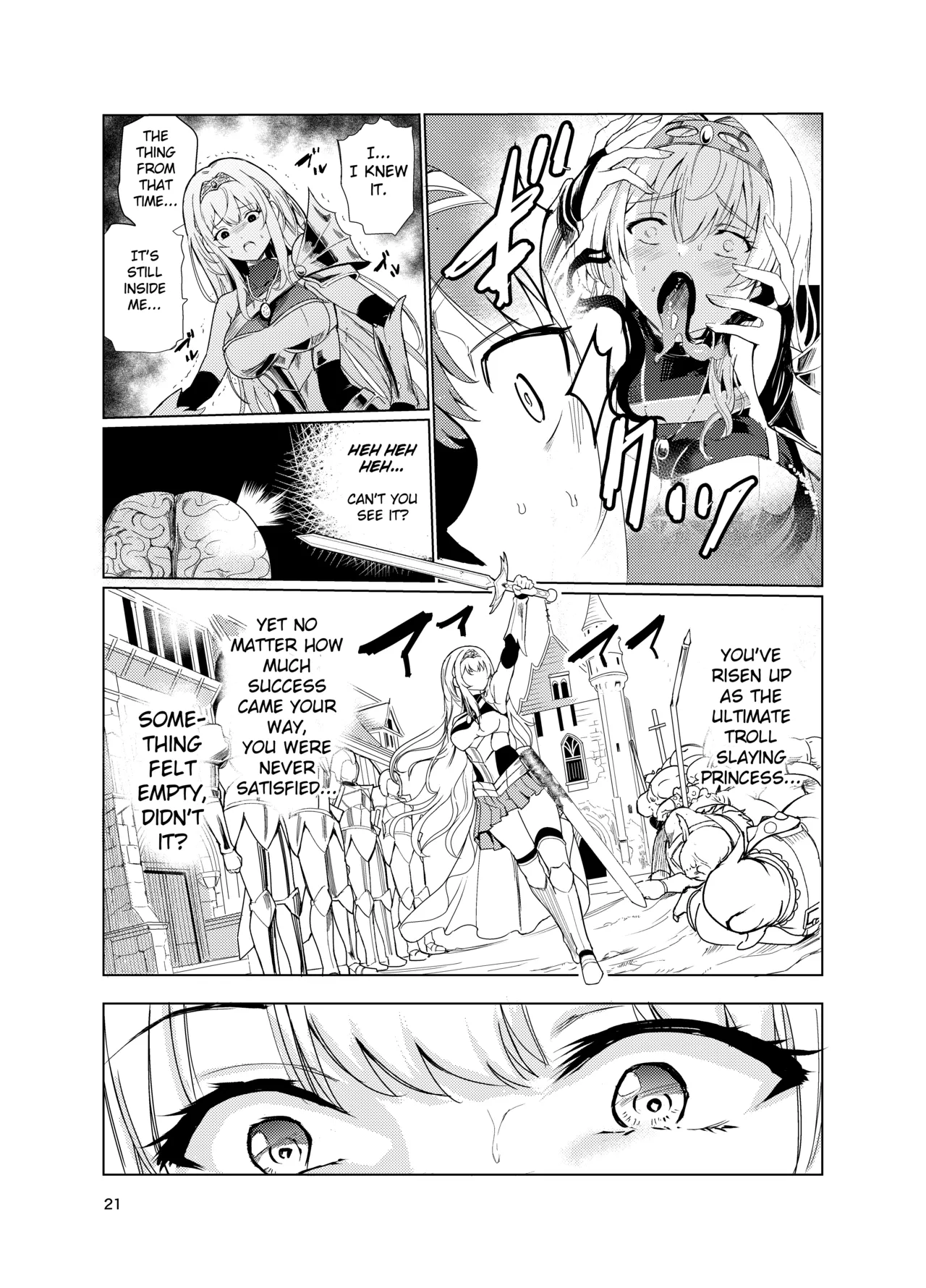 Mad Conquerer Princess, Dahlia 2 page 20 original parody - big breasts corruption hentai manga - read online free