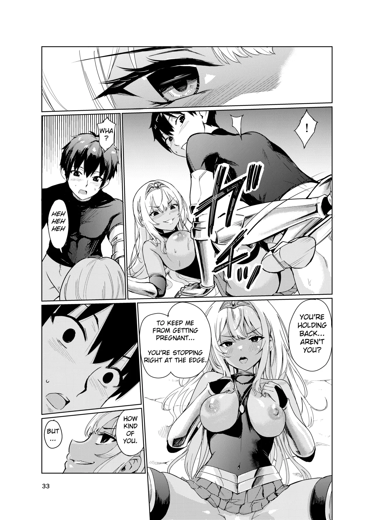 Mad Conquerer Princess, Dahlia 2 page 32 original parody - nakadashi stockings hentai manga - read online free