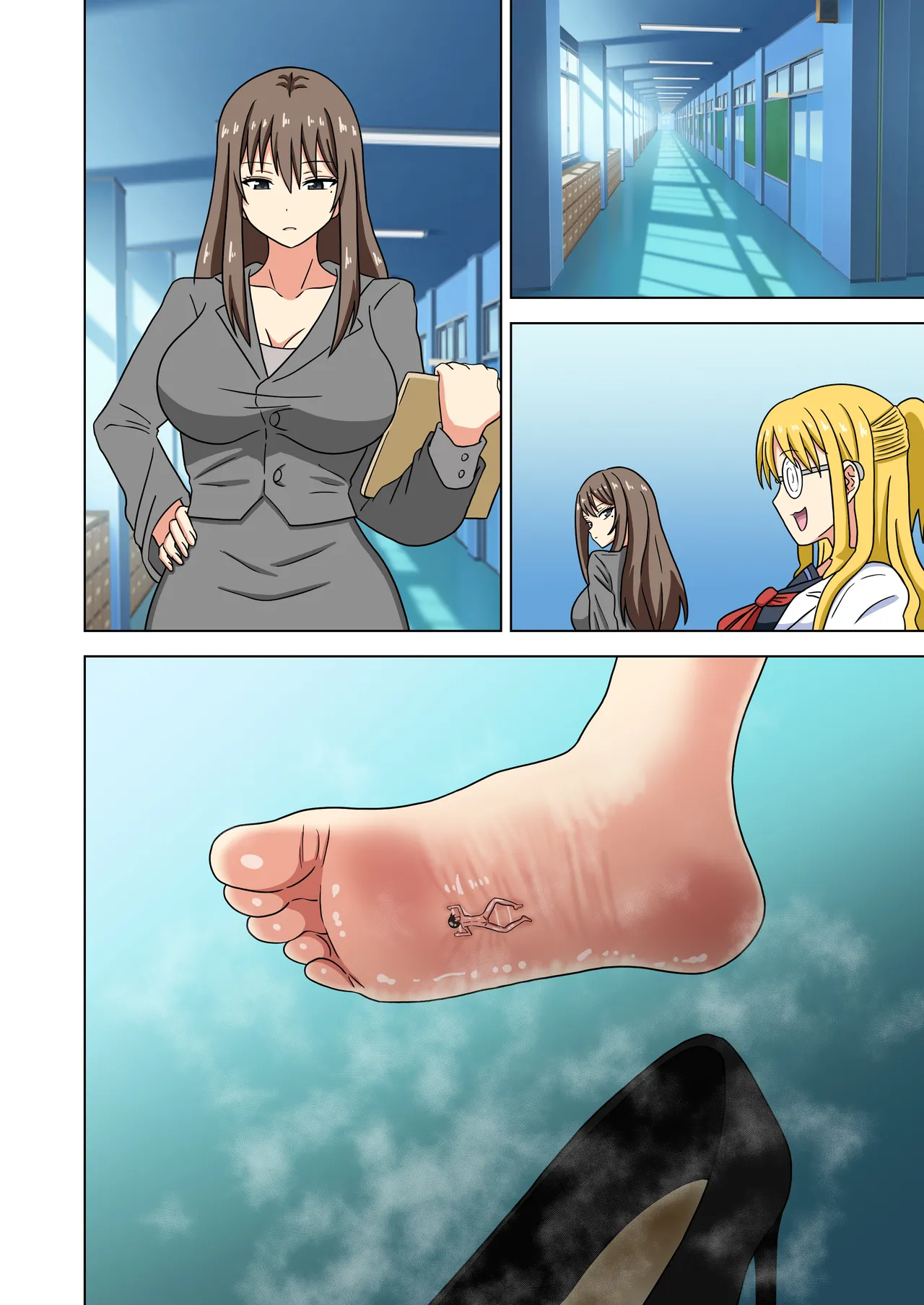 Mitari no Sono Ep.201-213【Japanese】 page 114 original parody - full color pantyhose hentai manga - read online free