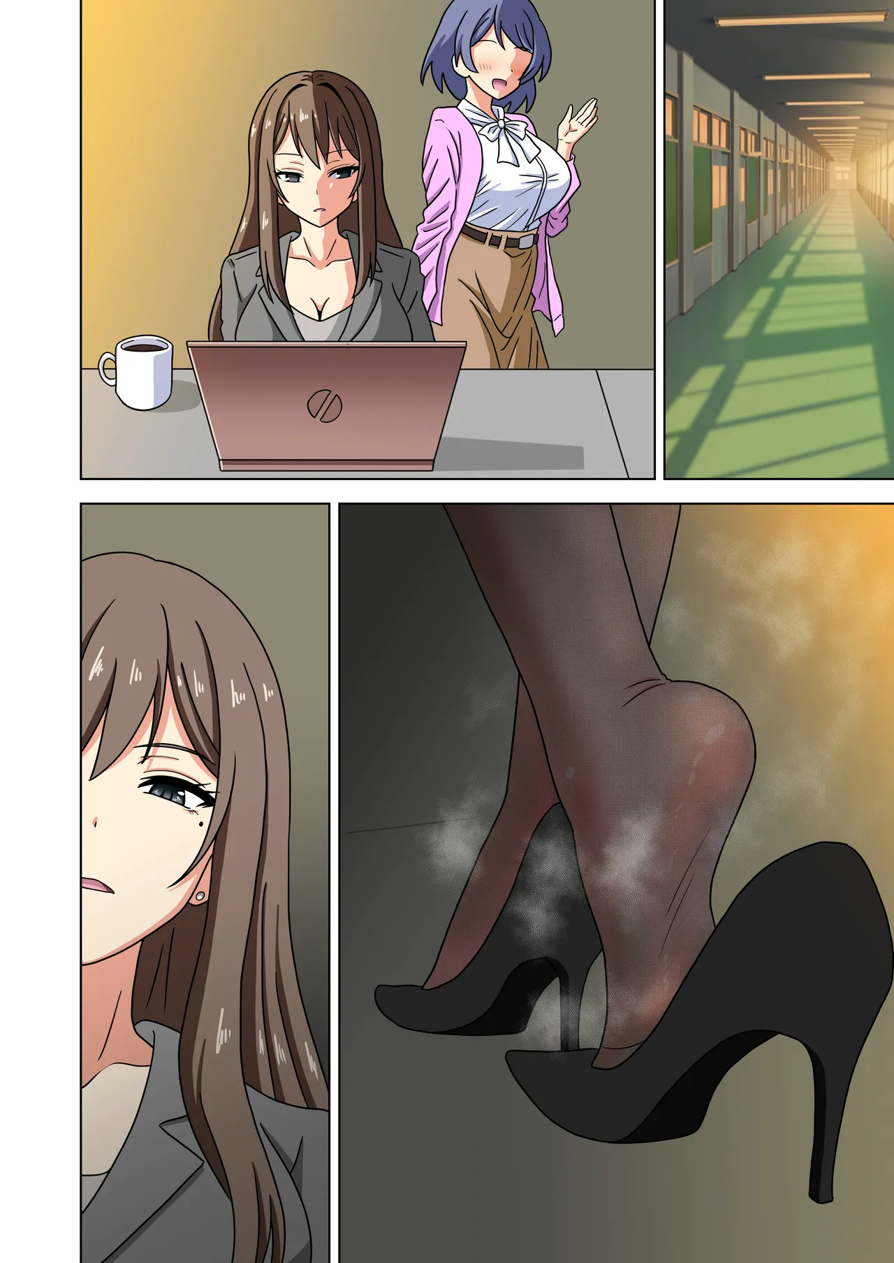 Mitari no Sono Ep.201-213【Japanese】 page 140 original parody - full color pantyhose hentai manga - read online free