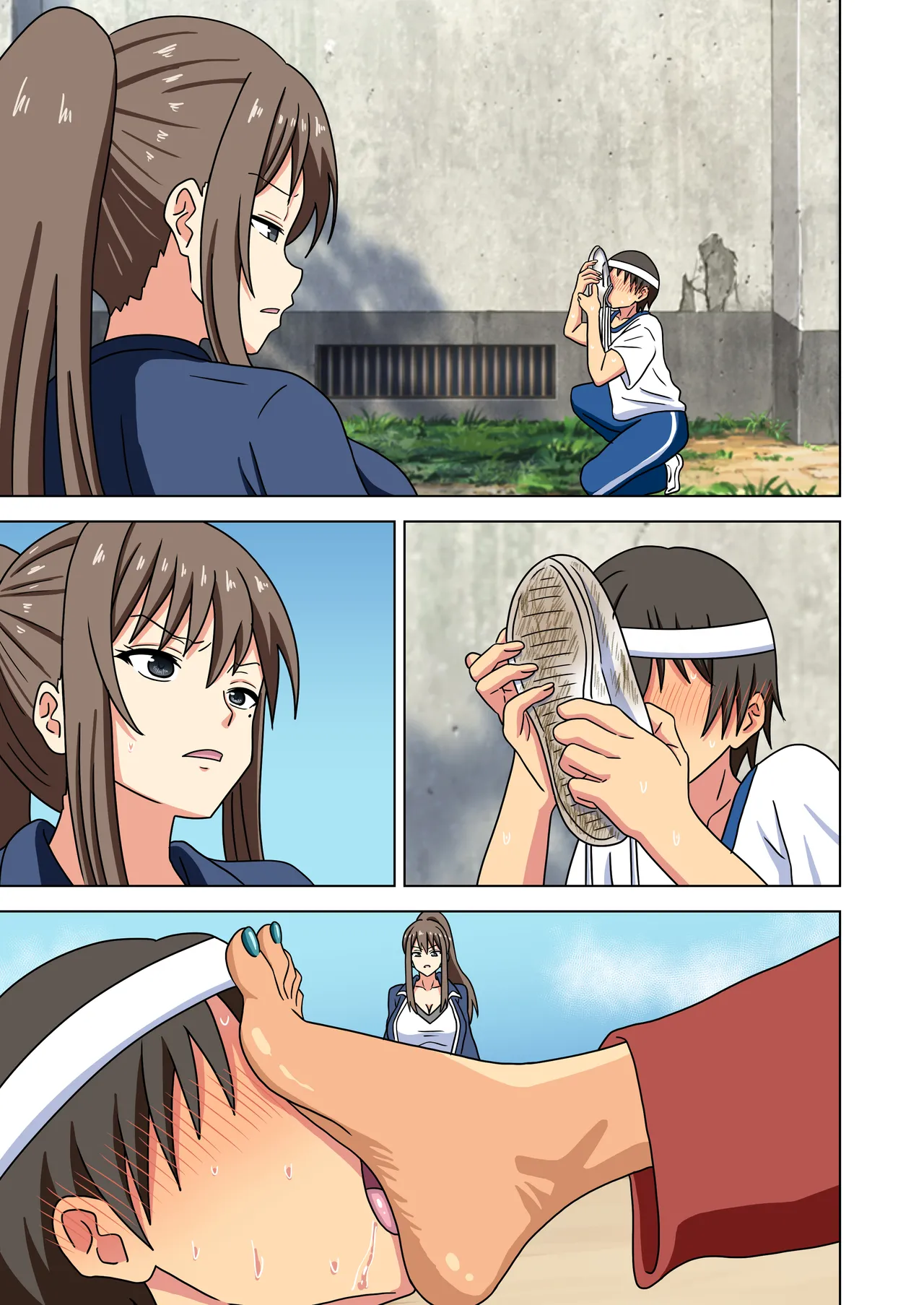 Mitari no Sono Ep.201-213【Japanese】 page 150 original parody - foot licking footjob hentai manga - read online free