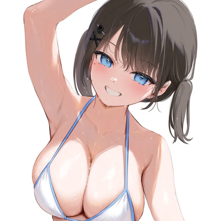 ONAKA SUMMER 2 page 24 original parody - big breasts swimsuit hentai manga - read online free