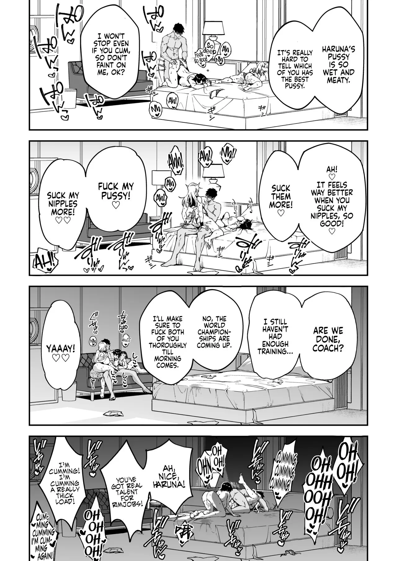 Gachihame SEX Shidou | Serious SEXual Training page 37 original parody - big breasts group hentai manga - read online free