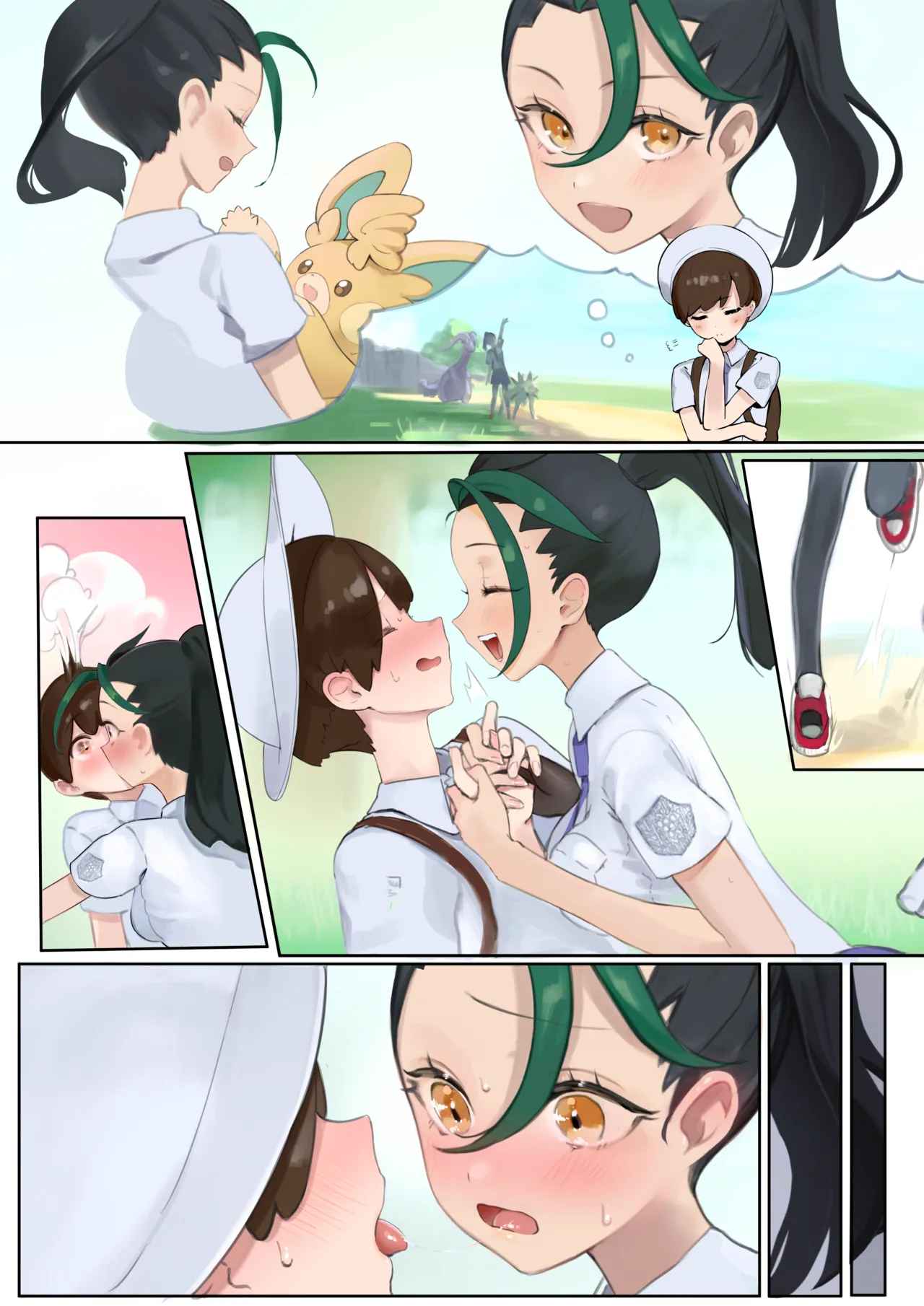 Nemo to Pokemon Shoubu Mae SEX page 9 featuring nemona pokemon parody - uncensored full color hentai manga - read online free