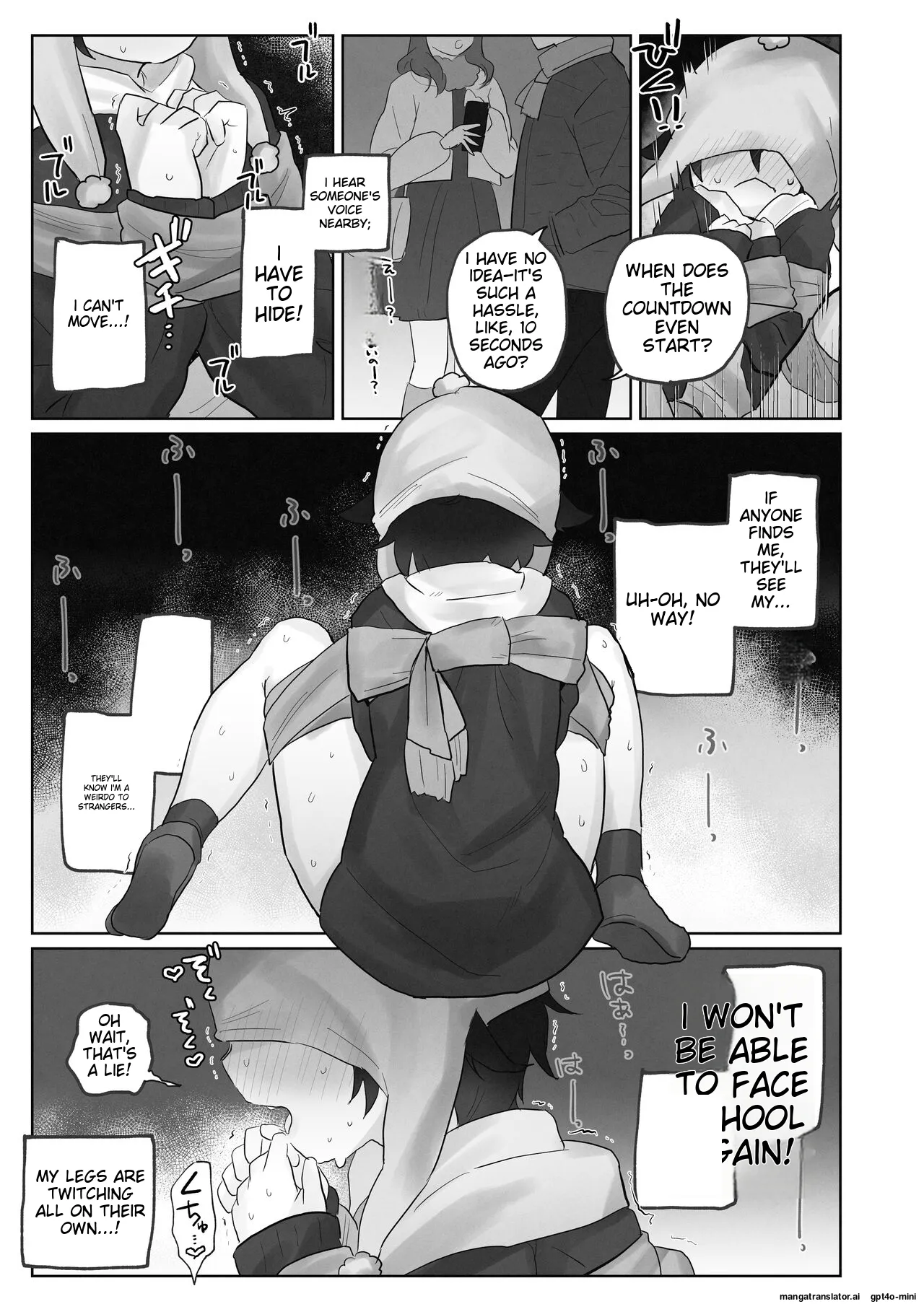 Samuzora no Shita, Imouto o Te dake de Ikasemakuru page 37 original parody - rough translation no penetration hentai manga - read online free