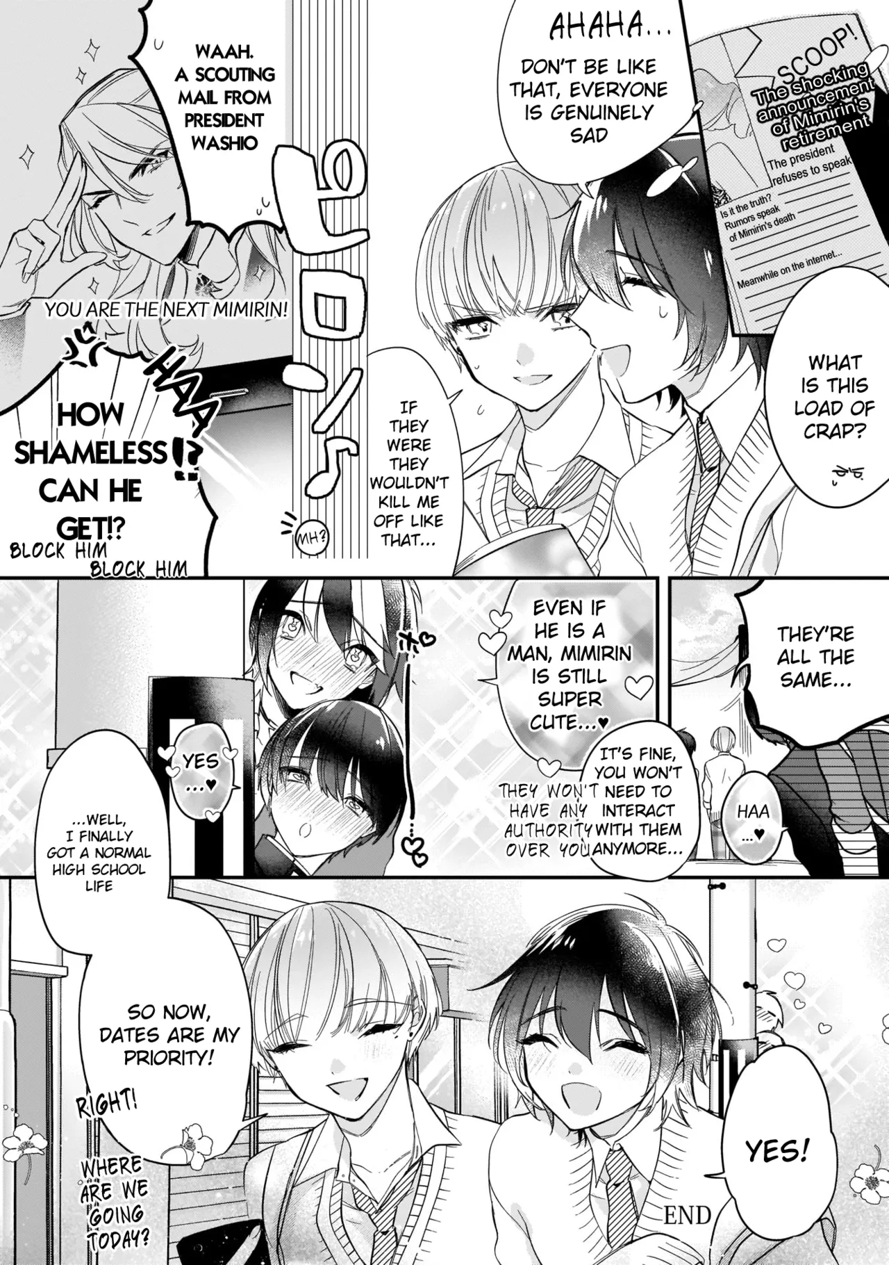 Boku no oshi wa yoru ni torokeru page 153 - full censorship anal hentai manga - read online free