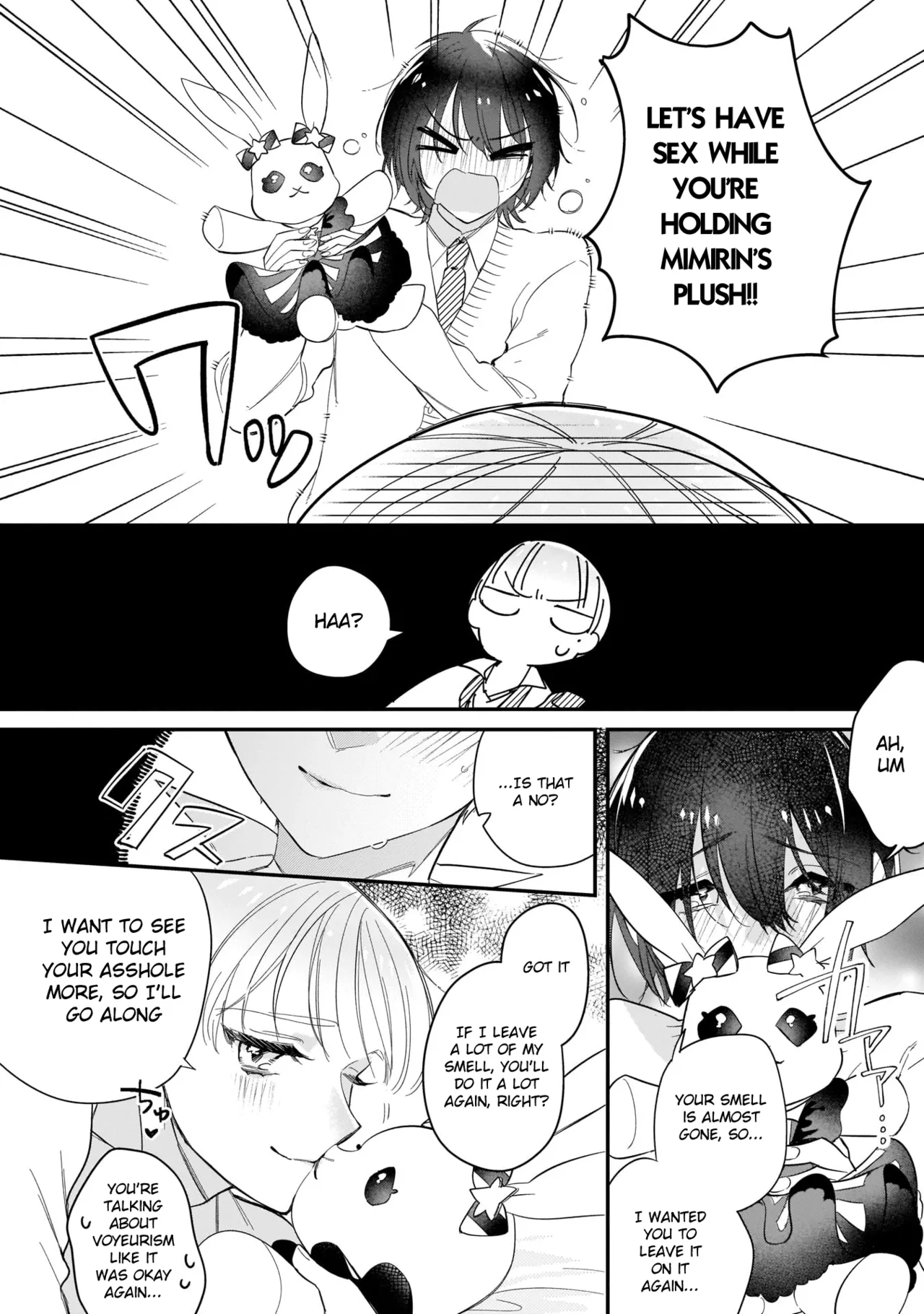 Boku no oshi wa yoru ni torokeru page 93 - full censorship anal hentai manga - read online free