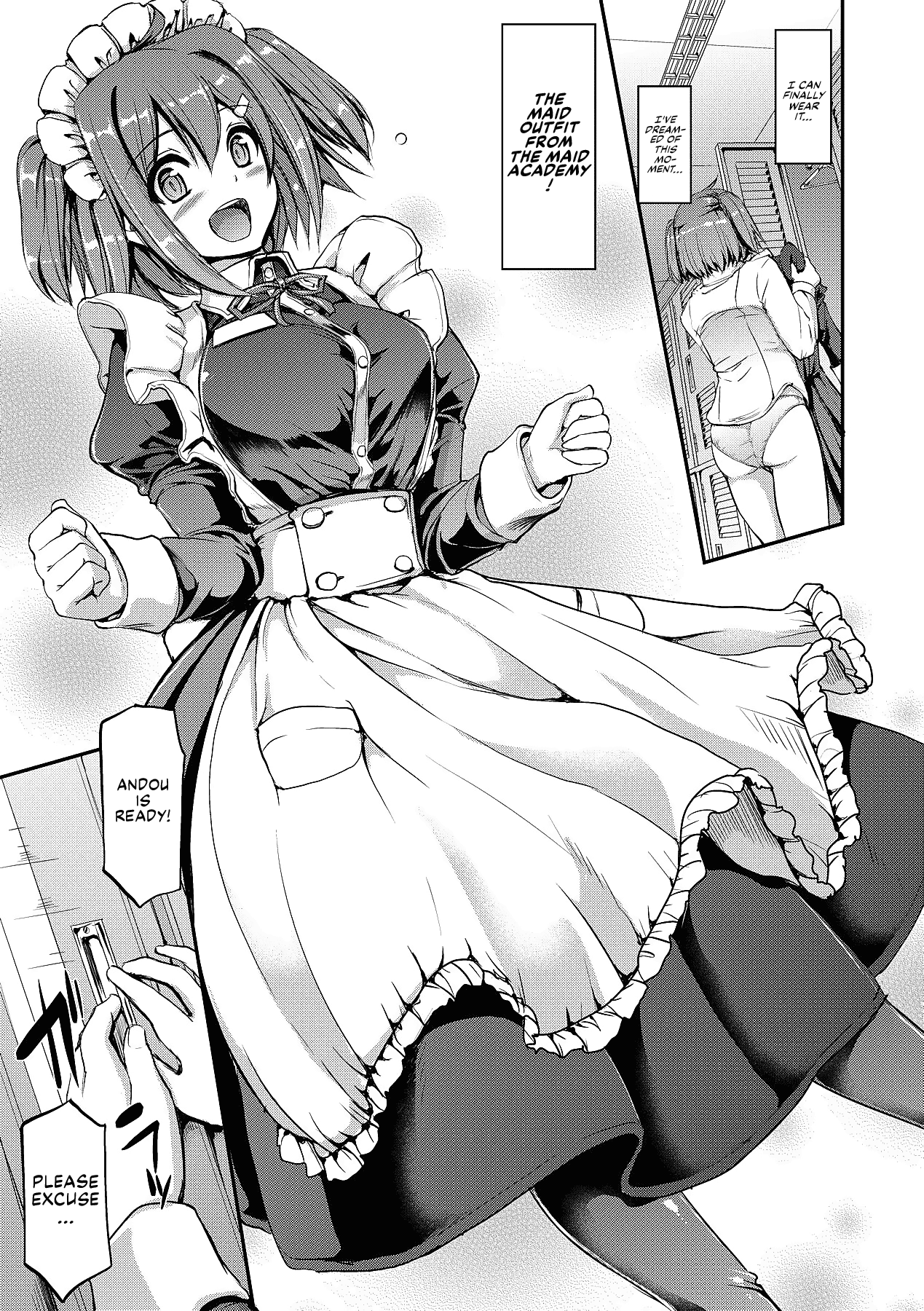 Maid Gakuen e Youkoso!! - Welcome to Maid Academy page 13 - maid kissing hentai manga - read online free