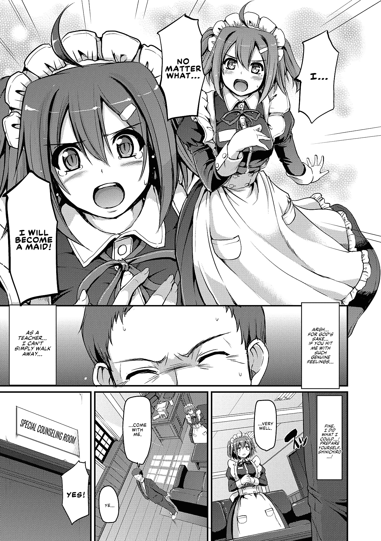 Maid Gakuen e Youkoso!! - Welcome to Maid Academy page 19 - maid kissing hentai manga - read online free