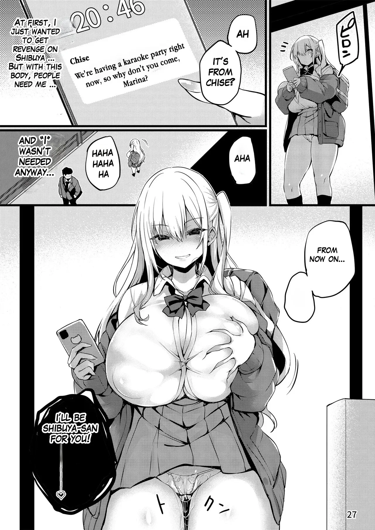 I'm gonna be Shibuya-san now page 28 original parody - nakadashi paizuri hentai manga - read online free