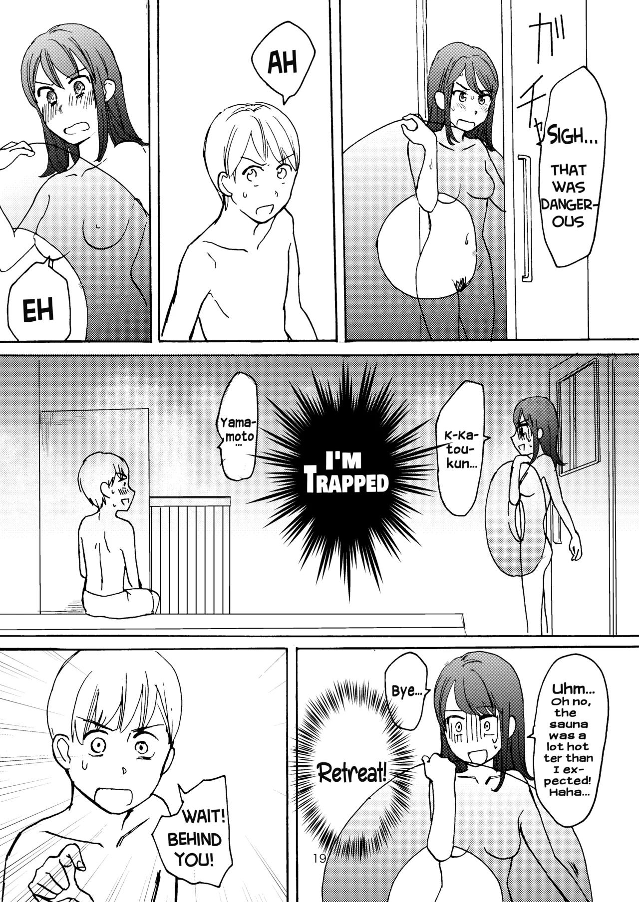 Ai no Onsen Pool | The Hot Spring Pool of Love page 17 original parody - exhibitionism nudity only hentai manga - read online free