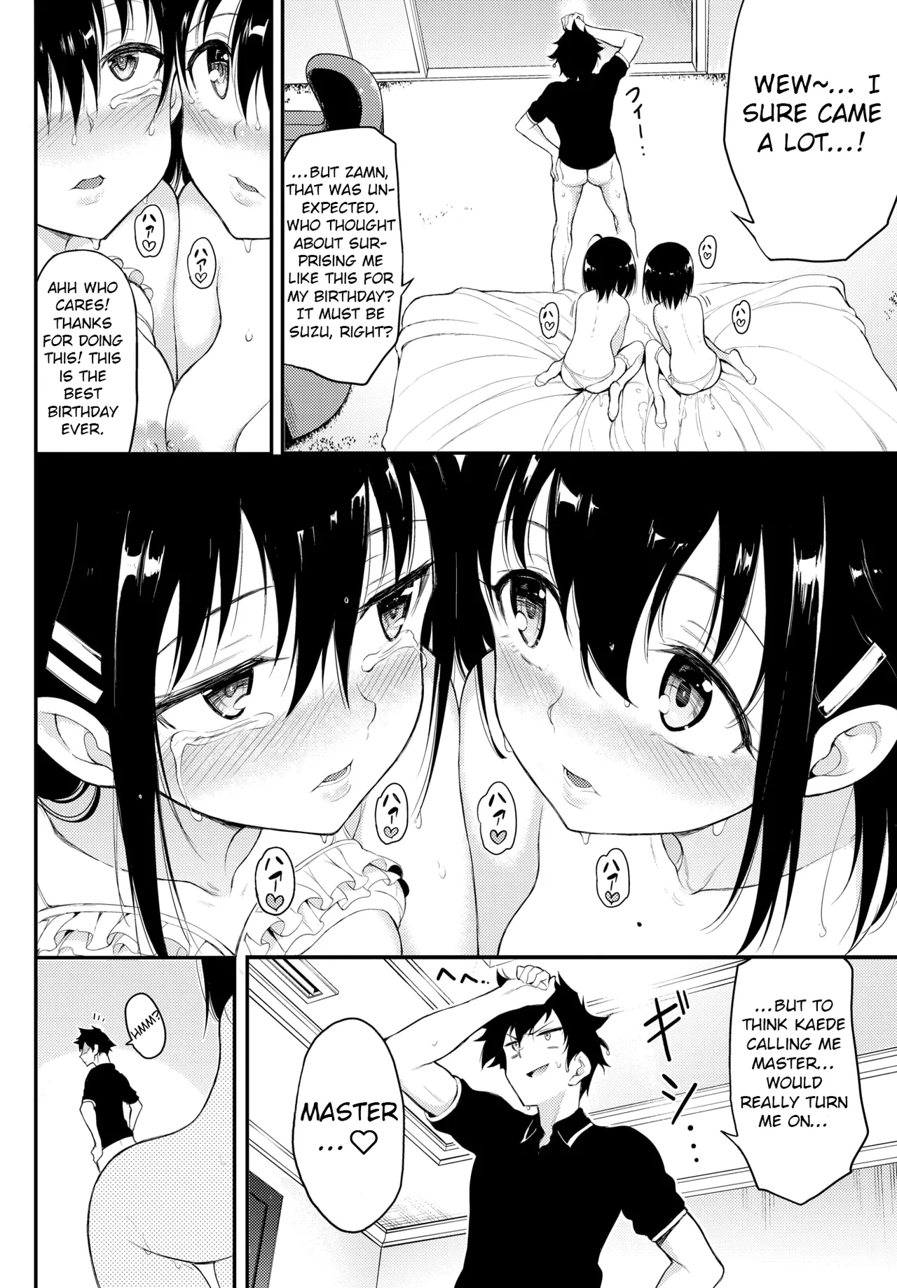Kaede to Suzu 4 page 15 - stockings group hentai manga - read online free