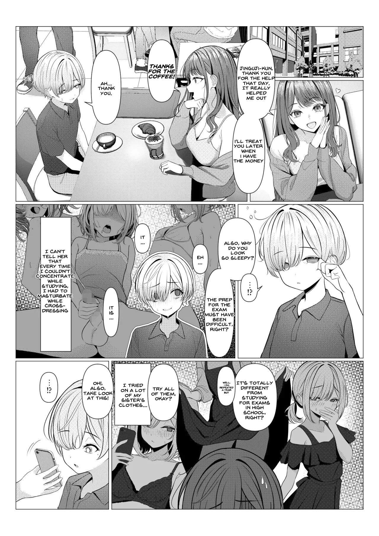 [Oden Ohgan (TuriSasu)] Hayato-sensei no Mesu-ka Karute Daigaku-hen | Dr. Hayato's Feminization Medical Record ~University Edition~ [English] [Mk45 Translation] [Digital] page 15 original parody - beauty mark mosaic censorship hentai manga - read online free