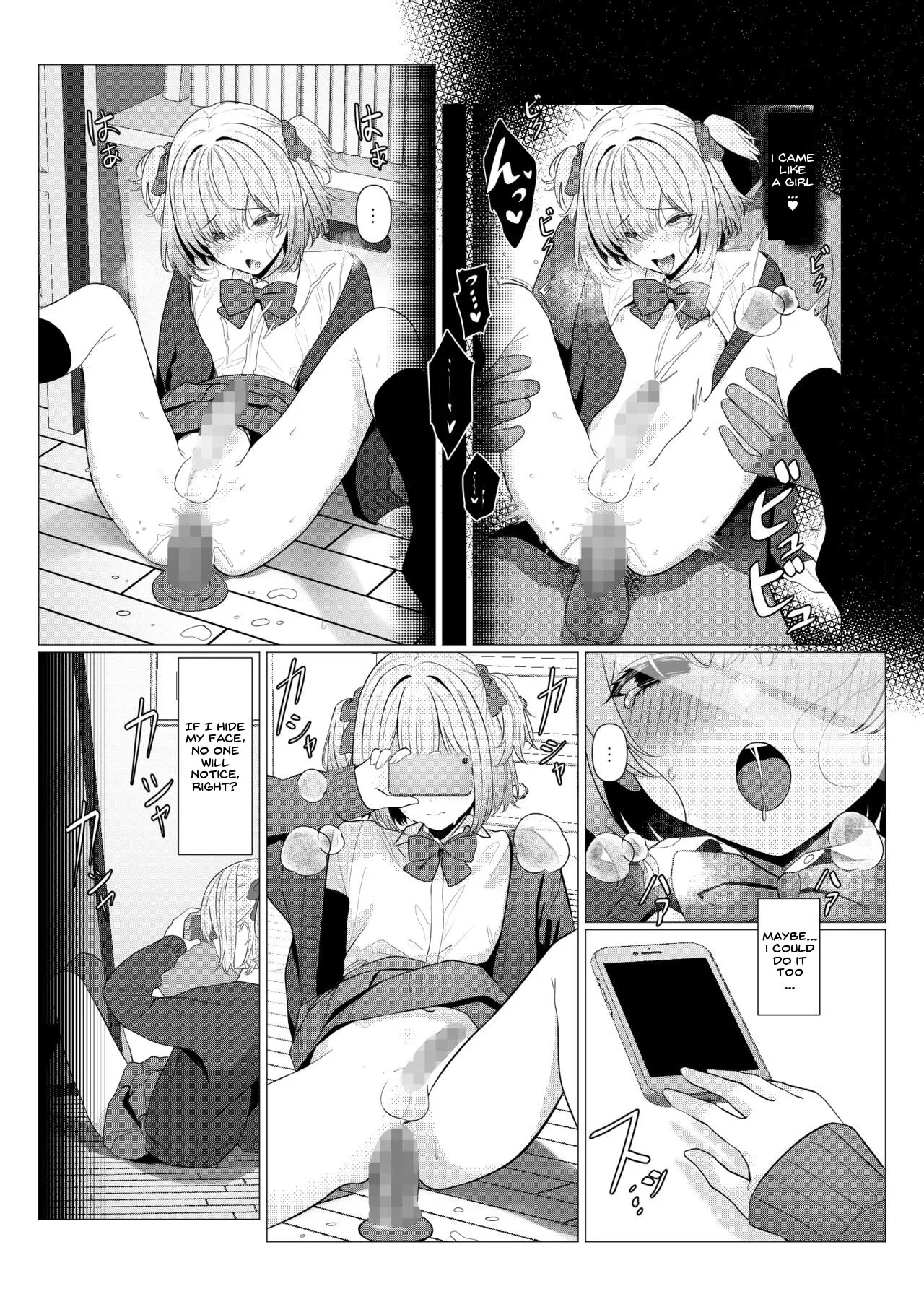 [Oden Ohgan (TuriSasu)] Hayato-sensei no Mesu-ka Karute Daigaku-hen | Dr. Hayato's Feminization Medical Record ~University Edition~ [English] [Mk45 Translation] [Digital] page 29 original parody - masturbation schoolgirl uniform hentai manga - read online free