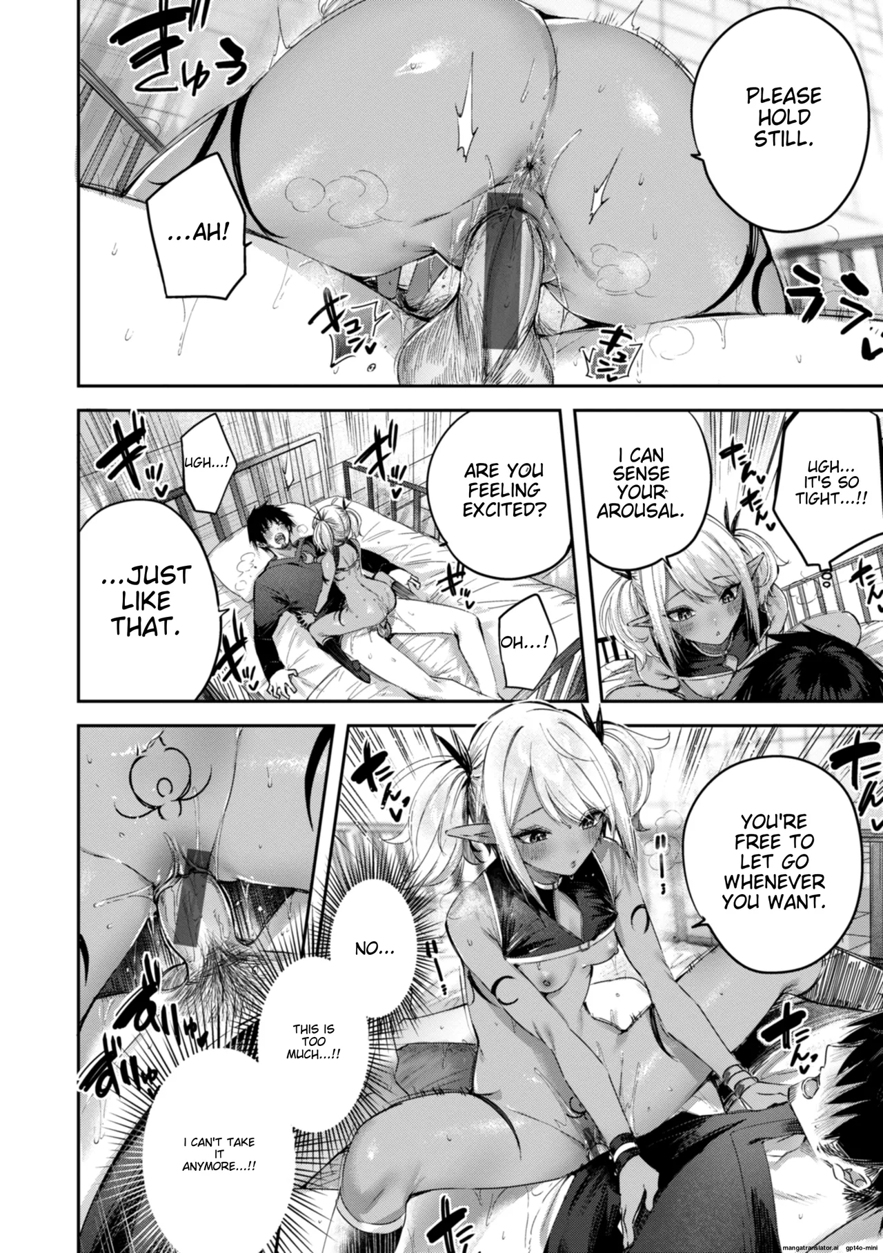 Dokushin Hunter no Deai wa Elf no Mori de | The Single Hunter Meets Girl in The Elven Forest page 107 - rough translation big breasts hentai manga - read online free