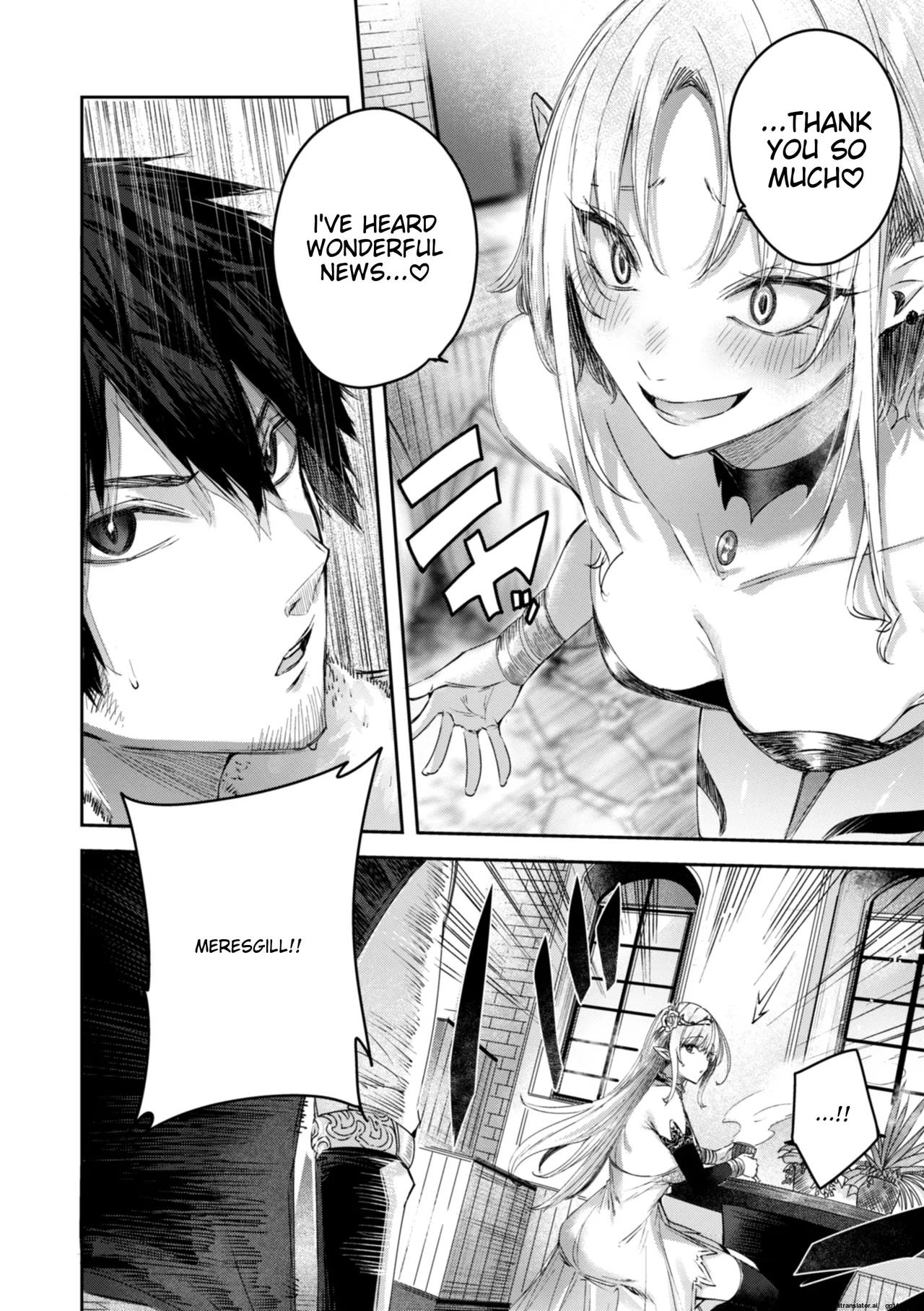 Dokushin Hunter no Deai wa Elf no Mori de | The Single Hunter Meets Girl in The Elven Forest page 31 - rough translation big breasts hentai manga - read online free