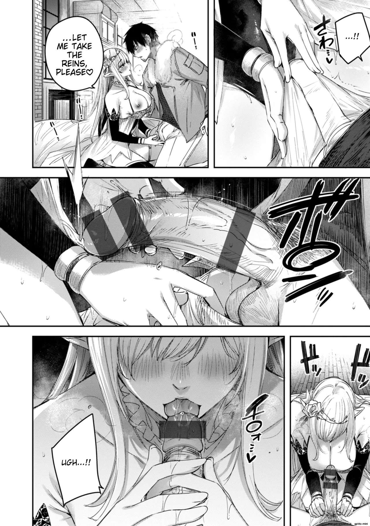 Dokushin Hunter no Deai wa Elf no Mori de | The Single Hunter Meets Girl in The Elven Forest page 41 - elf big breasts hentai manga - read online free