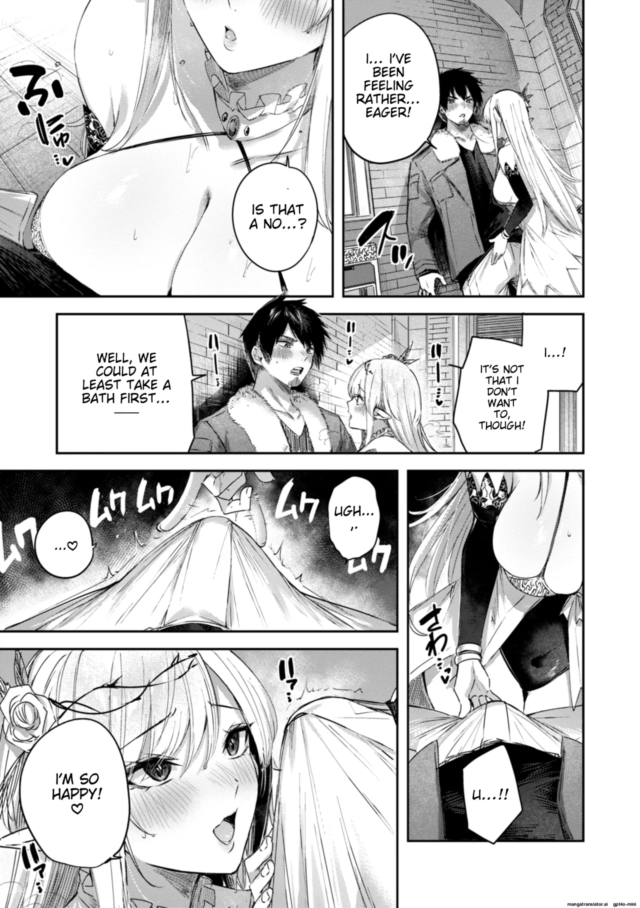 Dokushin Hunter no Deai wa Elf no Mori de | The Single Hunter Meets Girl in The Elven Forest page 84 - elf big breasts hentai manga - read online free