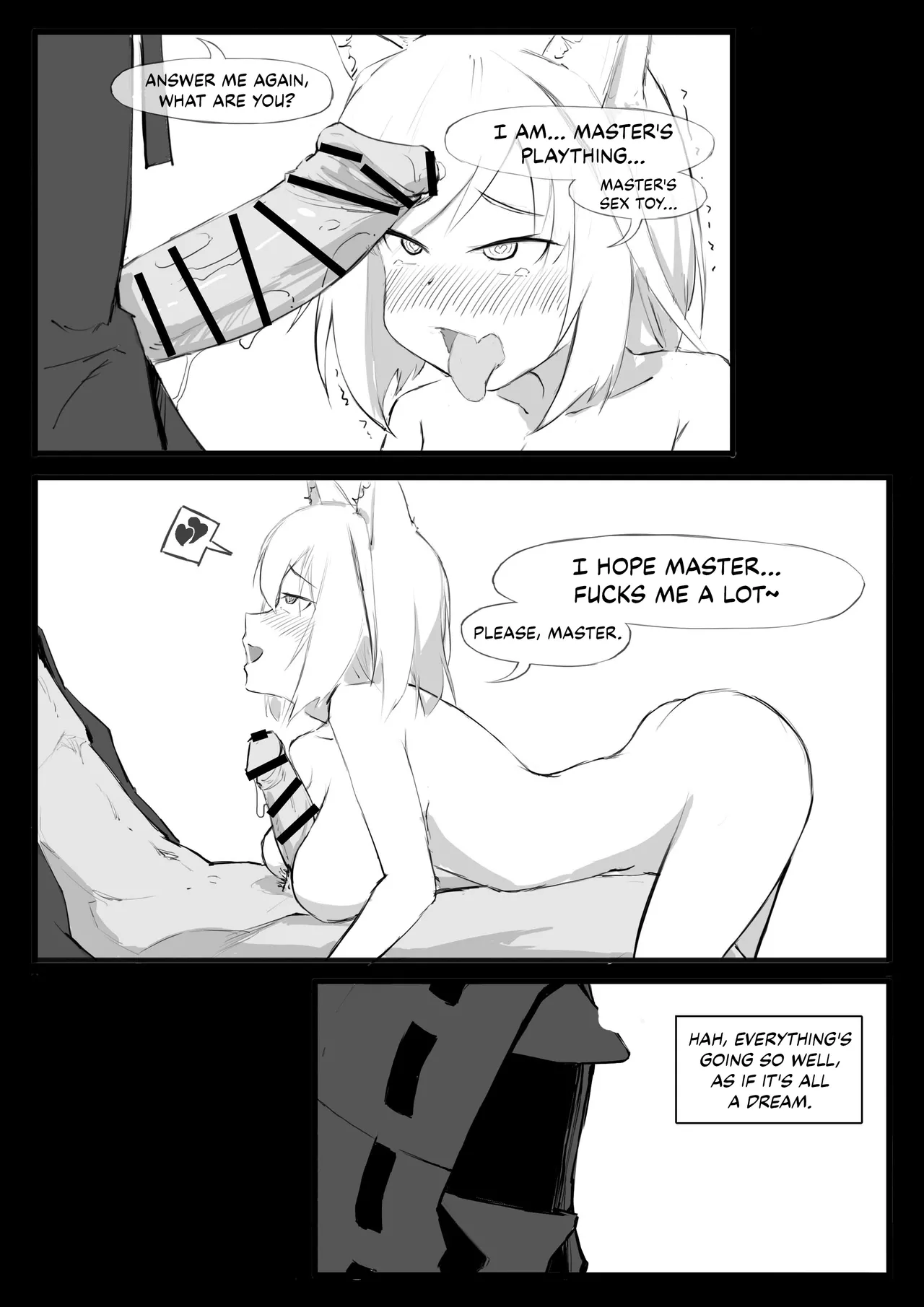 The Time Kal’Tsit Got Hypnotized page 14 featuring kaltsit arknights parody - sole female sole male hentai manga - read online free