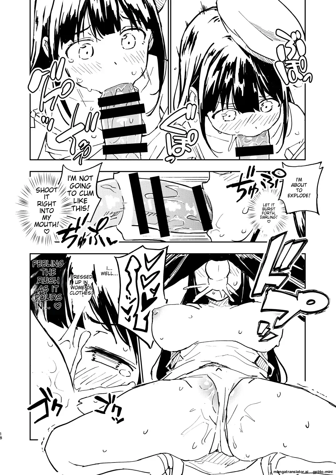 1-kagetsu Ninshin Shinakereba Otoko ni Modoreru Hanashi 2 page 19 original parody - mmf threesome group hentai manga - read online free