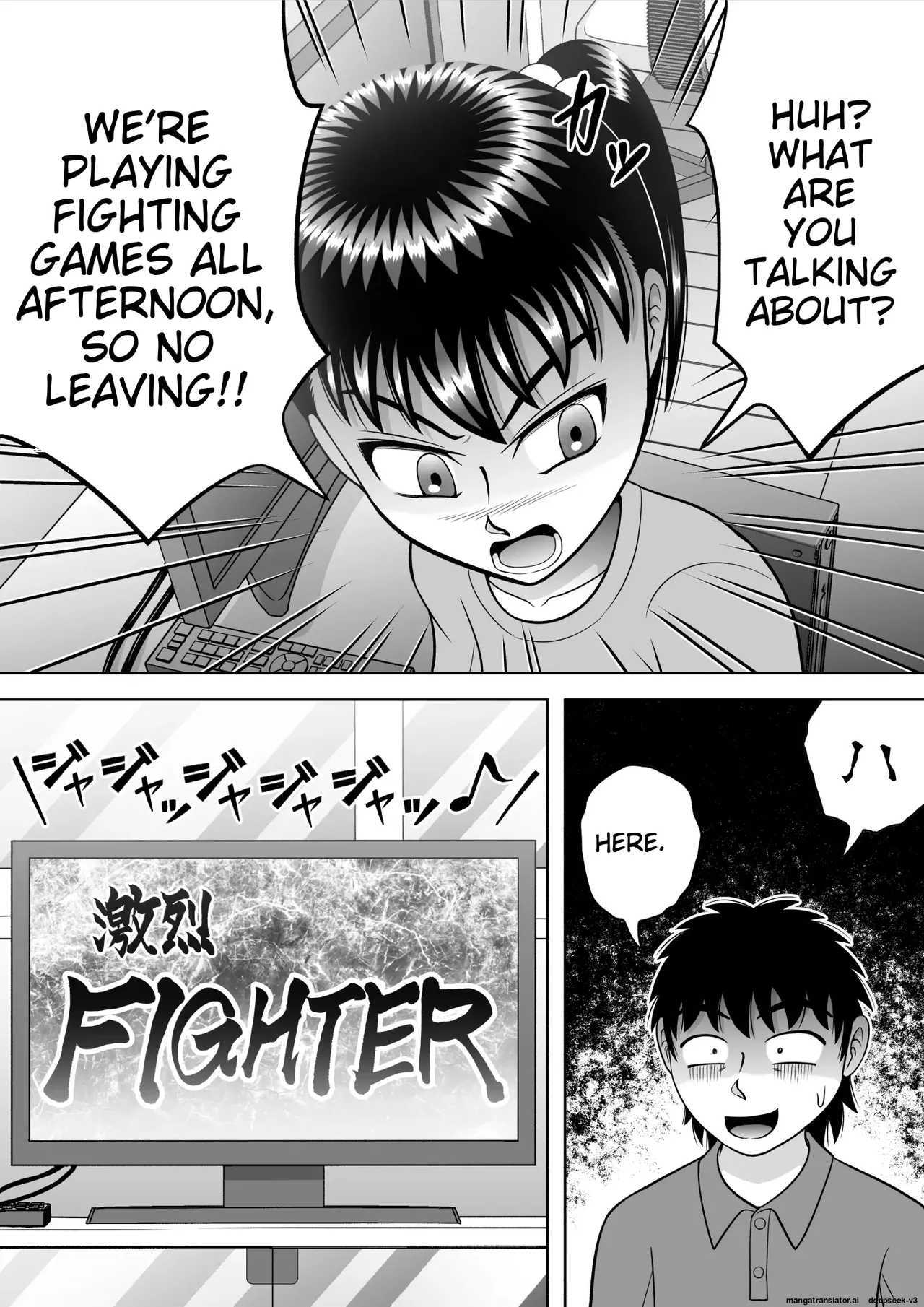 No-Pan Shoujo page 15 original parody - sole female sole male hentai manga - read online free