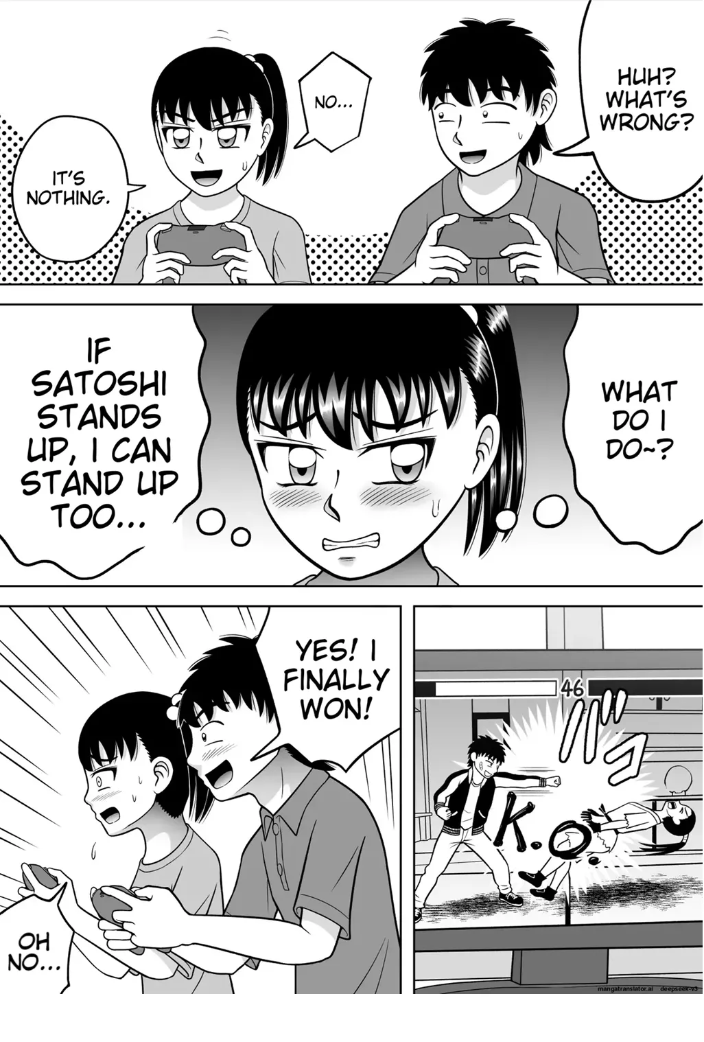 No-Pan Shoujo page 31 original parody - kissing humiliation hentai manga - read online free