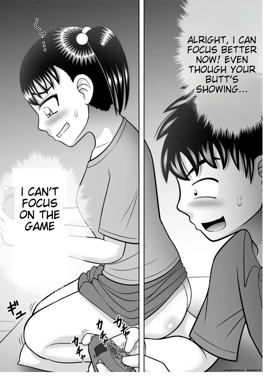 No-Pan Shoujo page 33 original parody - kissing humiliation hentai manga - read online free