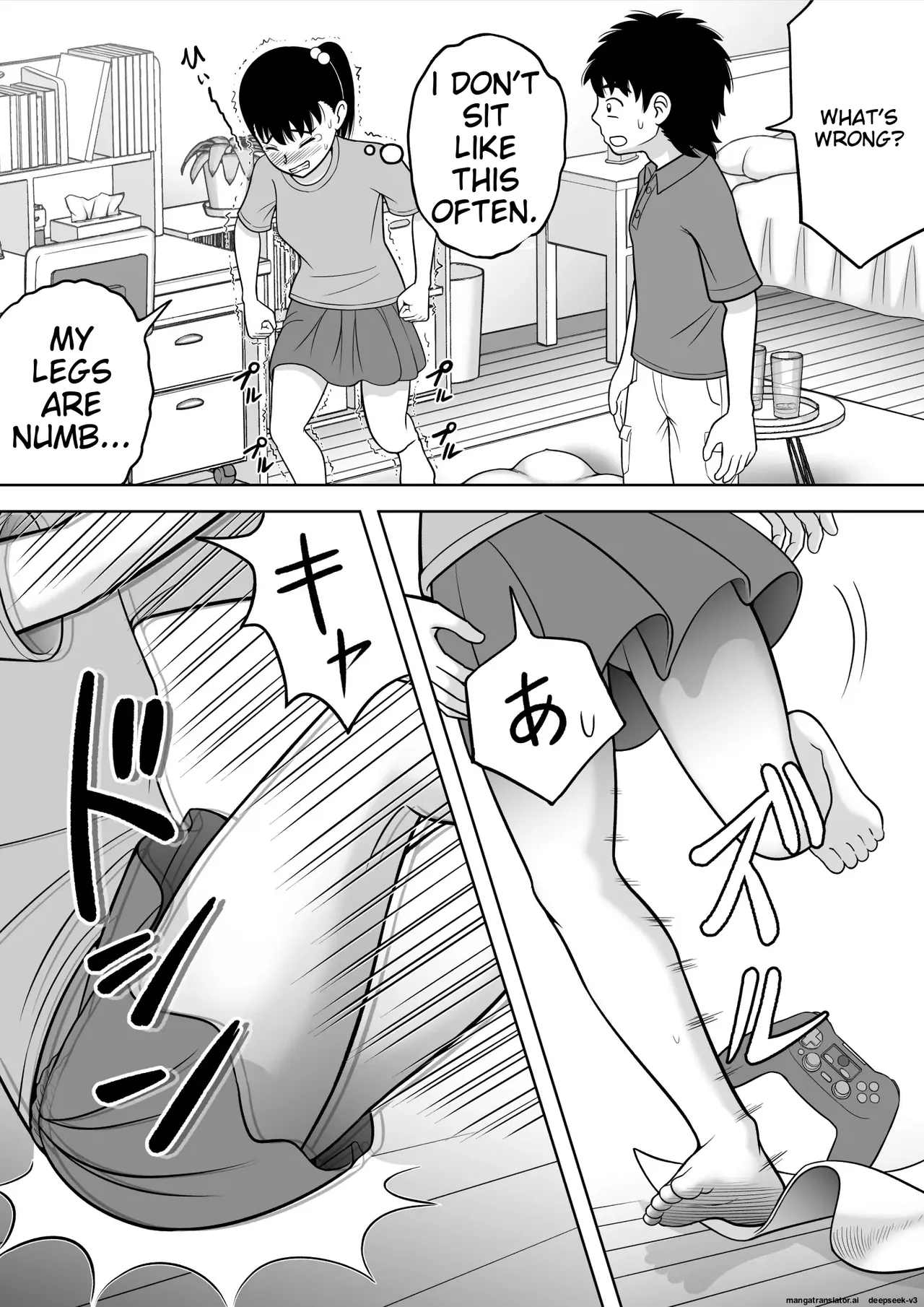 No-Pan Shoujo page 36 original parody - sole female sole male hentai manga - read online free