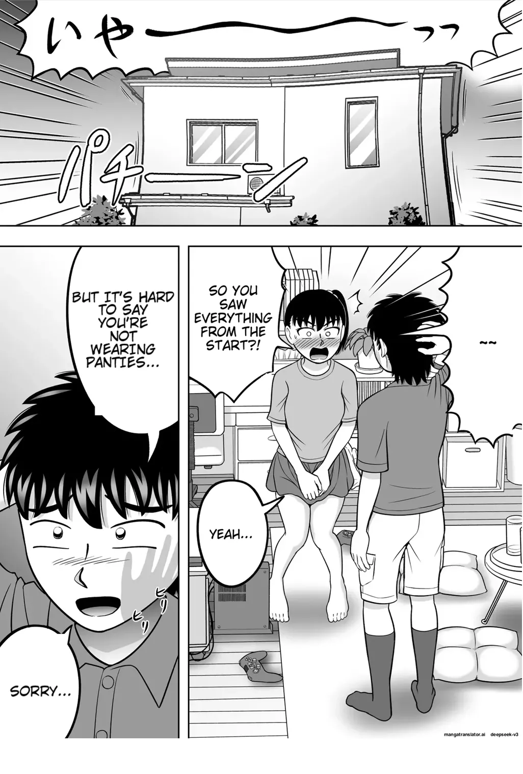 No-Pan Shoujo page 39 original parody - sole female sole male hentai manga - read online free