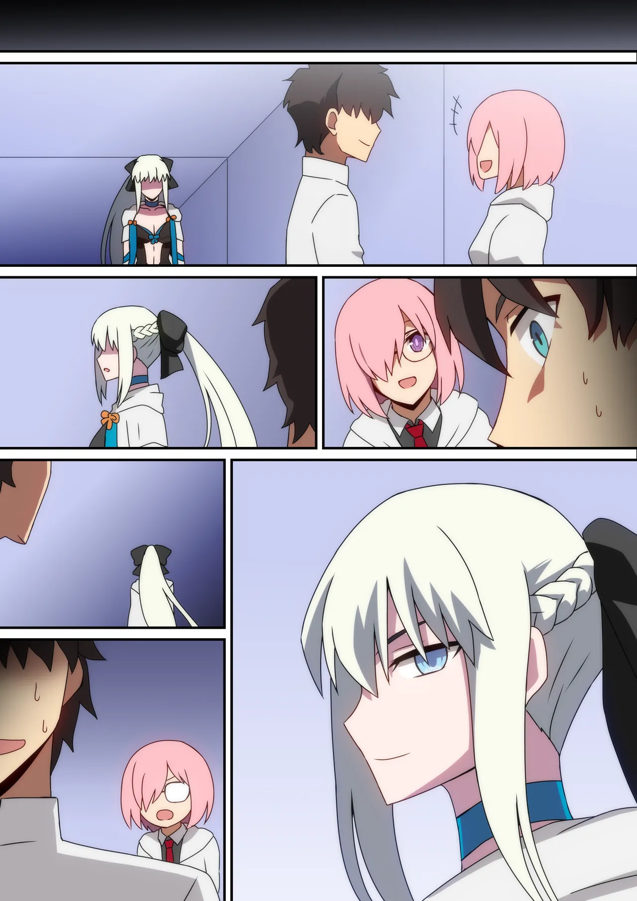 H na Morgan page 39 featuring morgan le fay fate grand order parody - full color mosaic censorship hentai manga - read online free