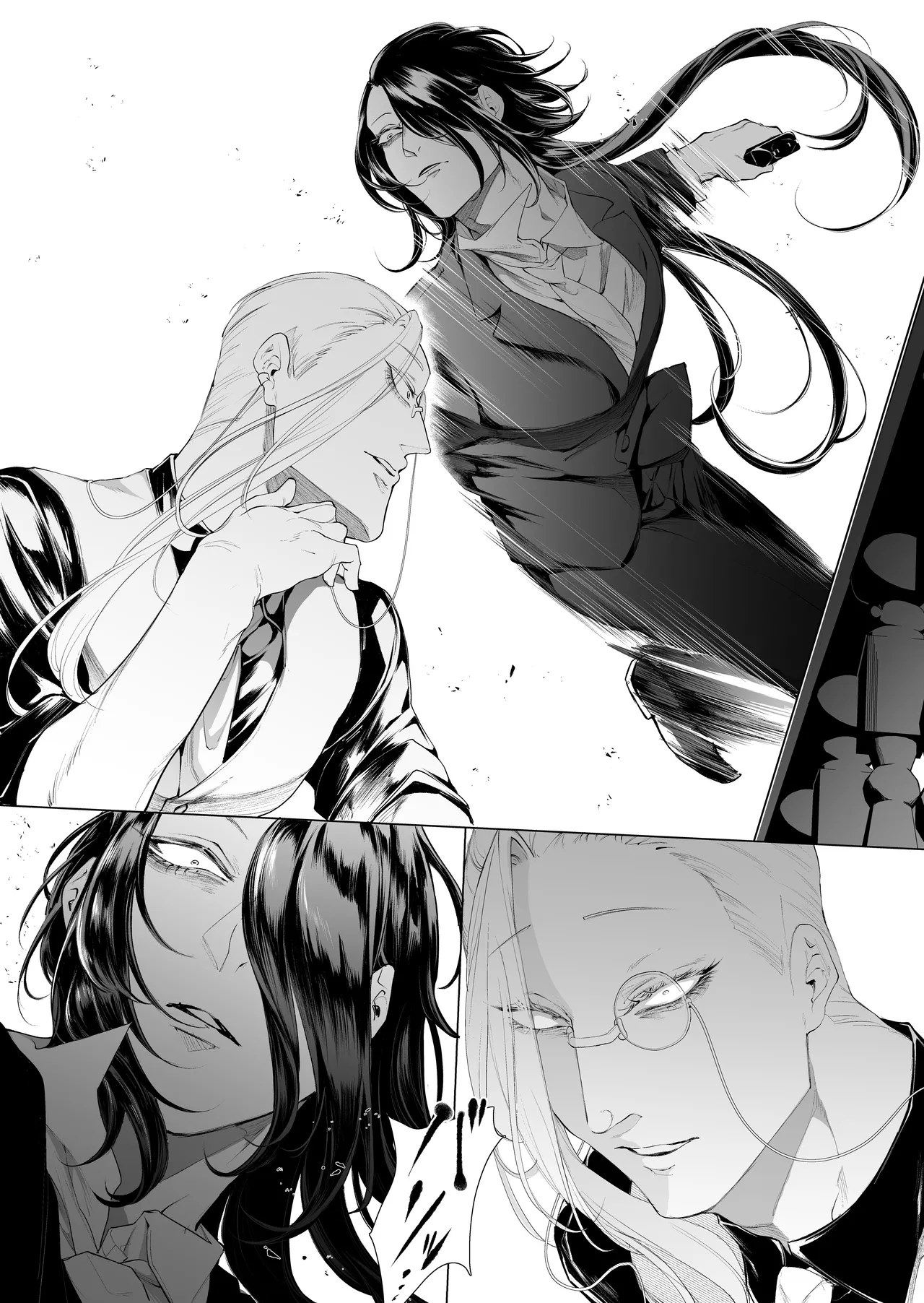 terentekuda to kiba muku onna | 机关算尽与獠牙毕露之女 page 18 original parody - business suit sole female hentai manga - read online free