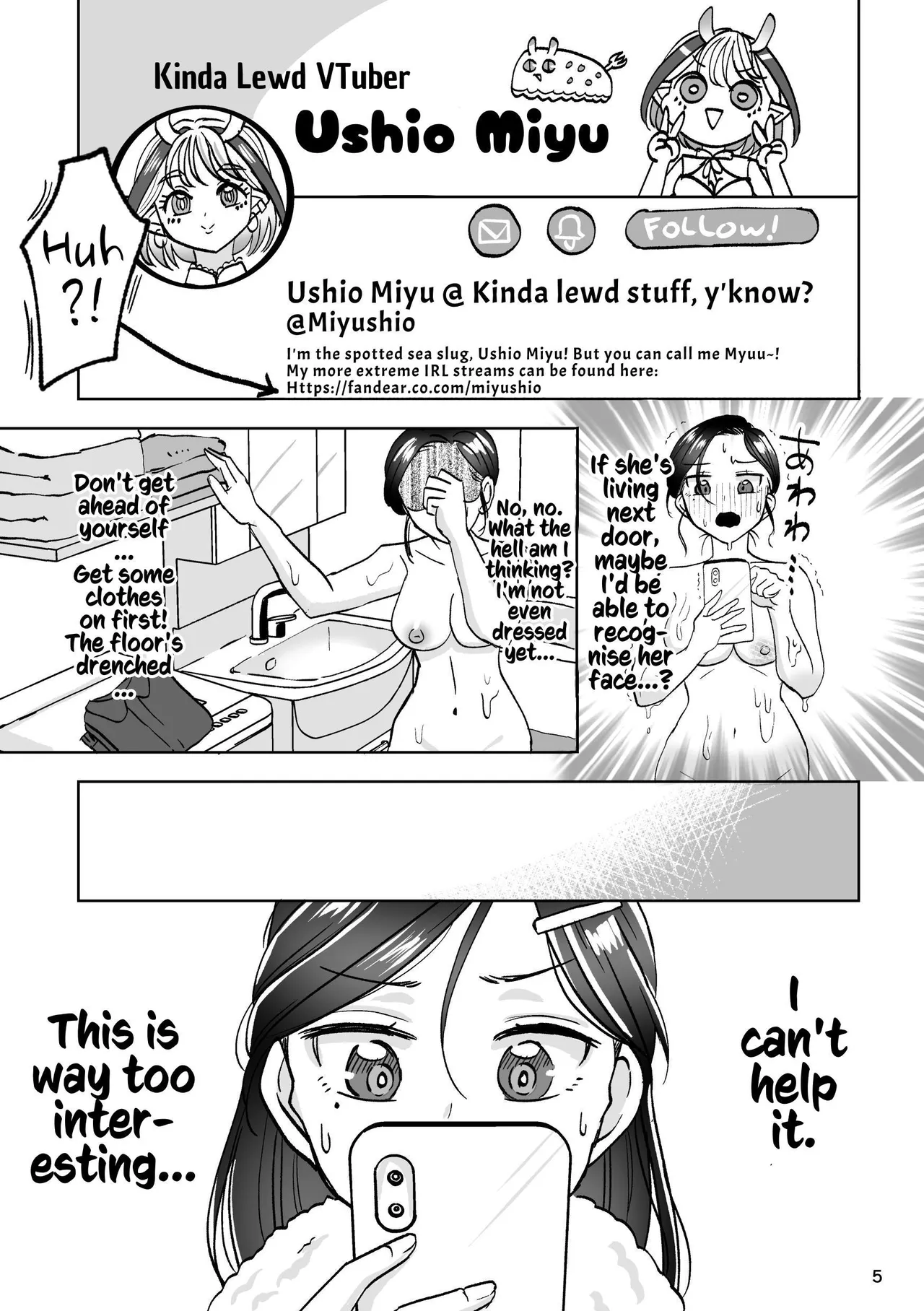 That Woman Next Door Is A Perverted Streamer page 10 original parody - squirting cunnilingus hentai manga - read online free