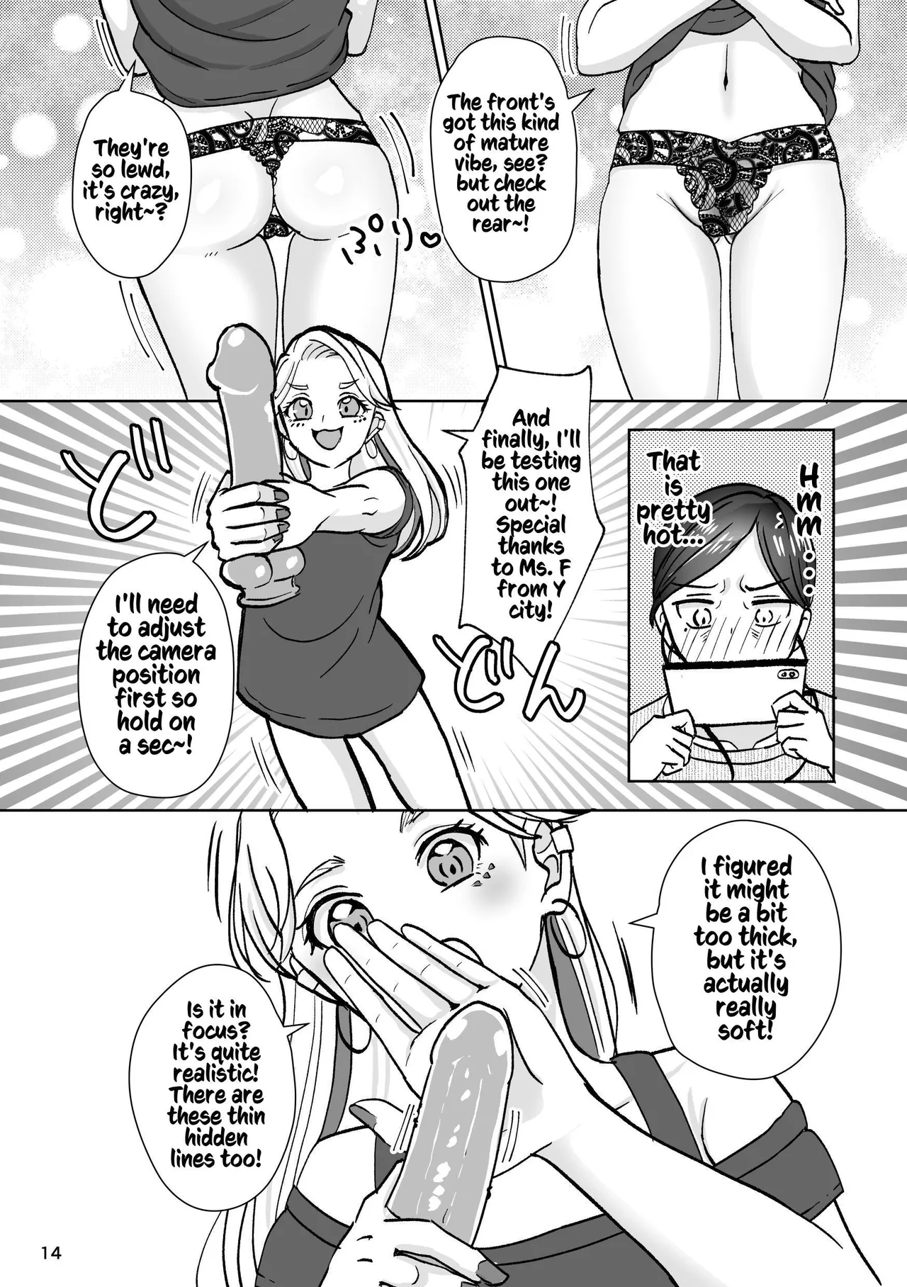 That Woman Next Door Is A Perverted Streamer page 19 original parody - multiple orgasms yuri hentai manga - read online free