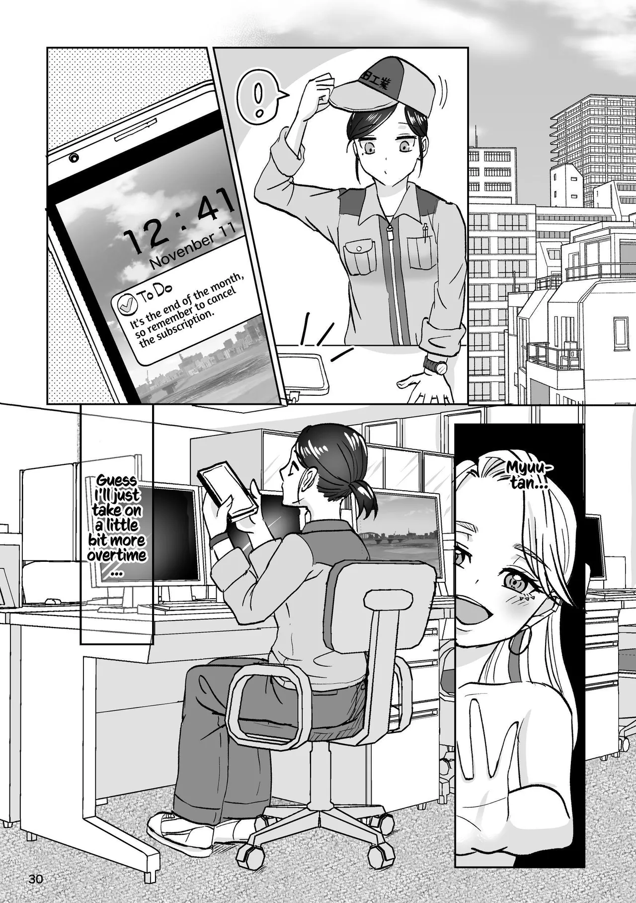 That Woman Next Door Is A Perverted Streamer page 35 original parody - multiple orgasms yuri hentai manga - read online free