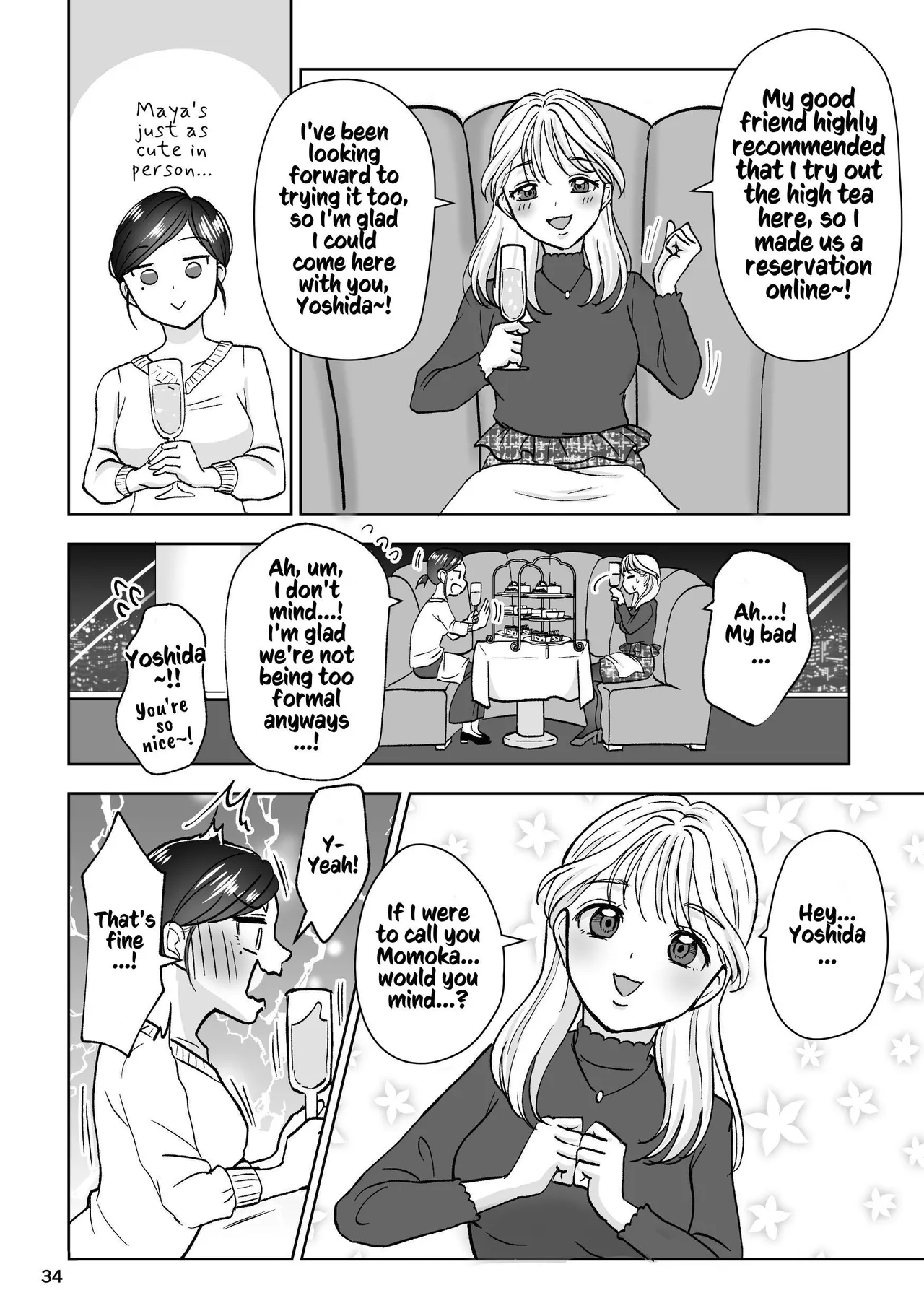 That Woman Next Door Is A Perverted Streamer page 39 original parody - multiple orgasms yuri hentai manga - read online free
